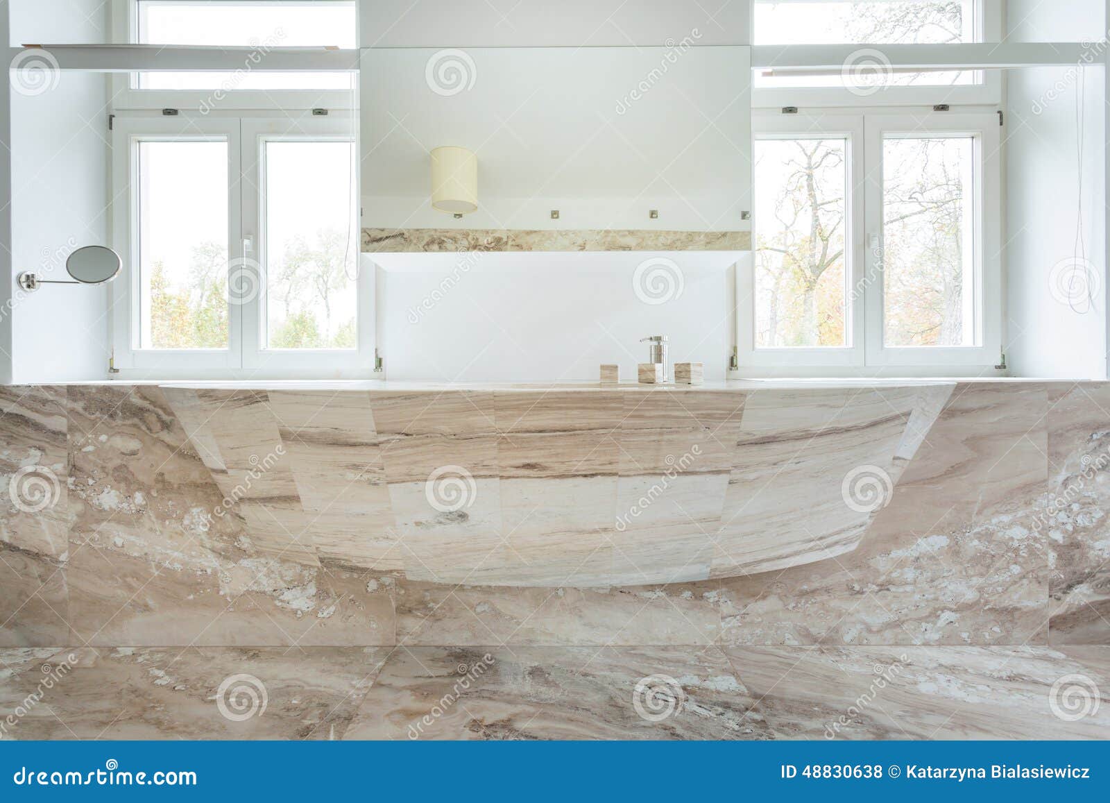Marble Sink in Expensive Bathroom Stock Photo Image of elegant