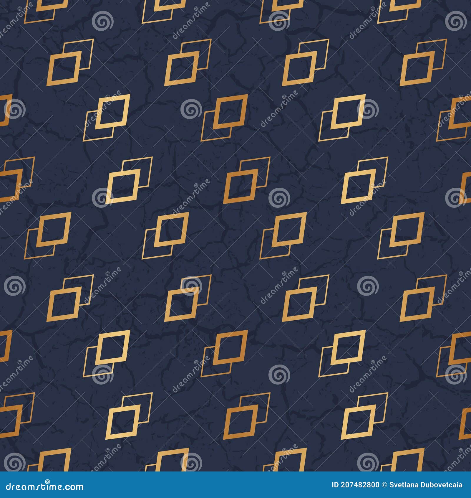 marble texture with gold geometric pattern. abstract golden seamless pattern. elegant cracks background. repeated backdrop with ef