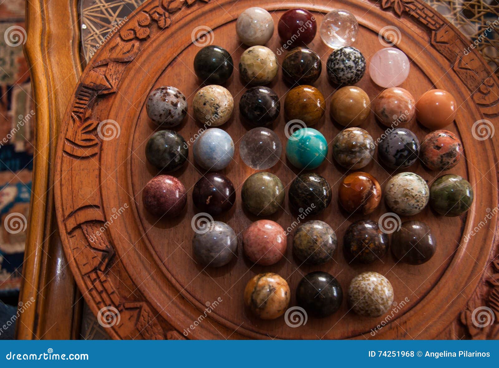 Marbles Board Game Stock Photo Image Of Focus Decoration