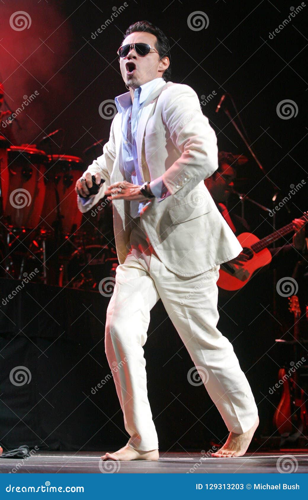 Marc Anthony Performs in Concert Editorial Stock Photo Image of