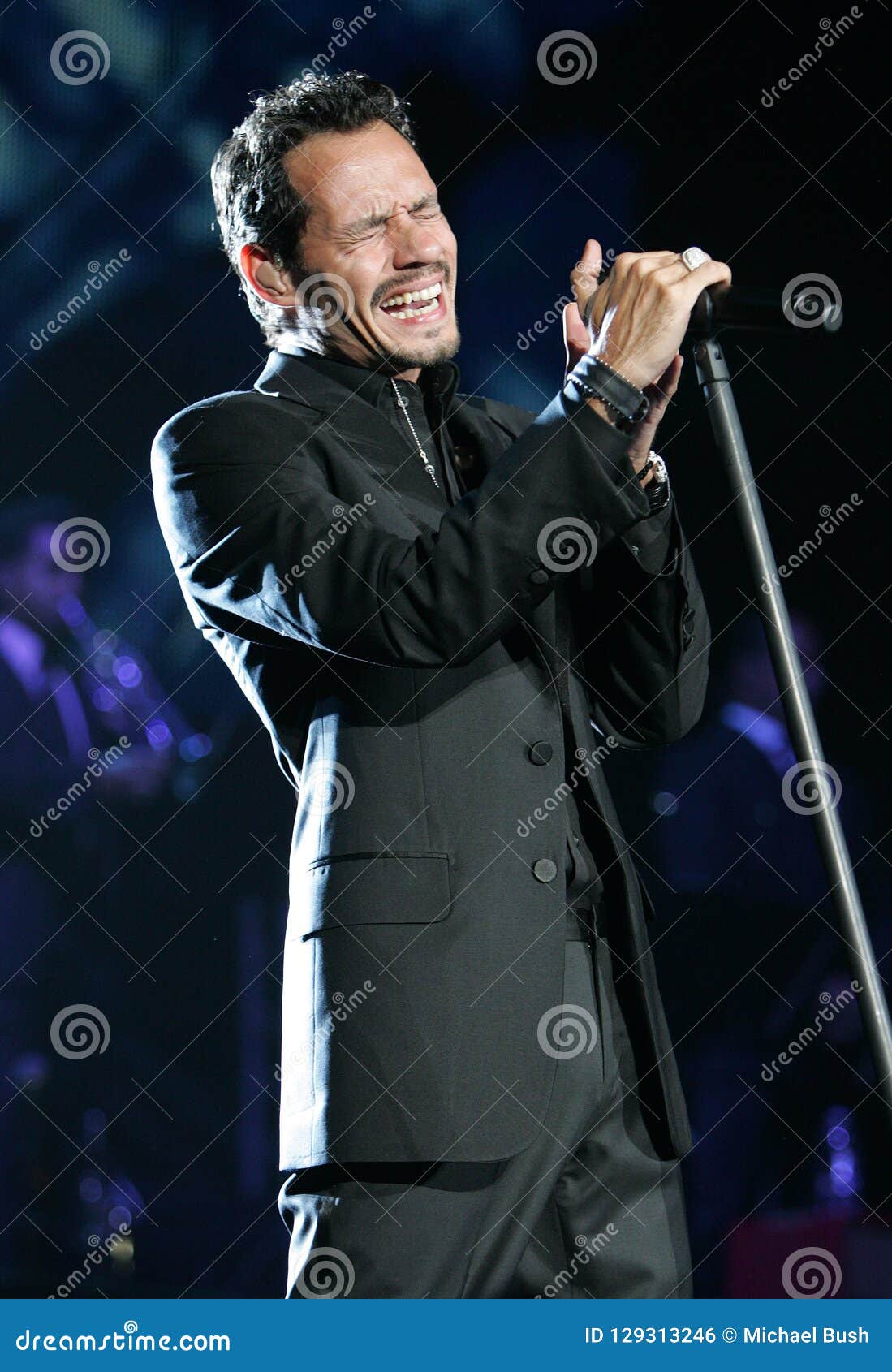 Marc Anthony Performs in Concert Editorial Photo Image of september