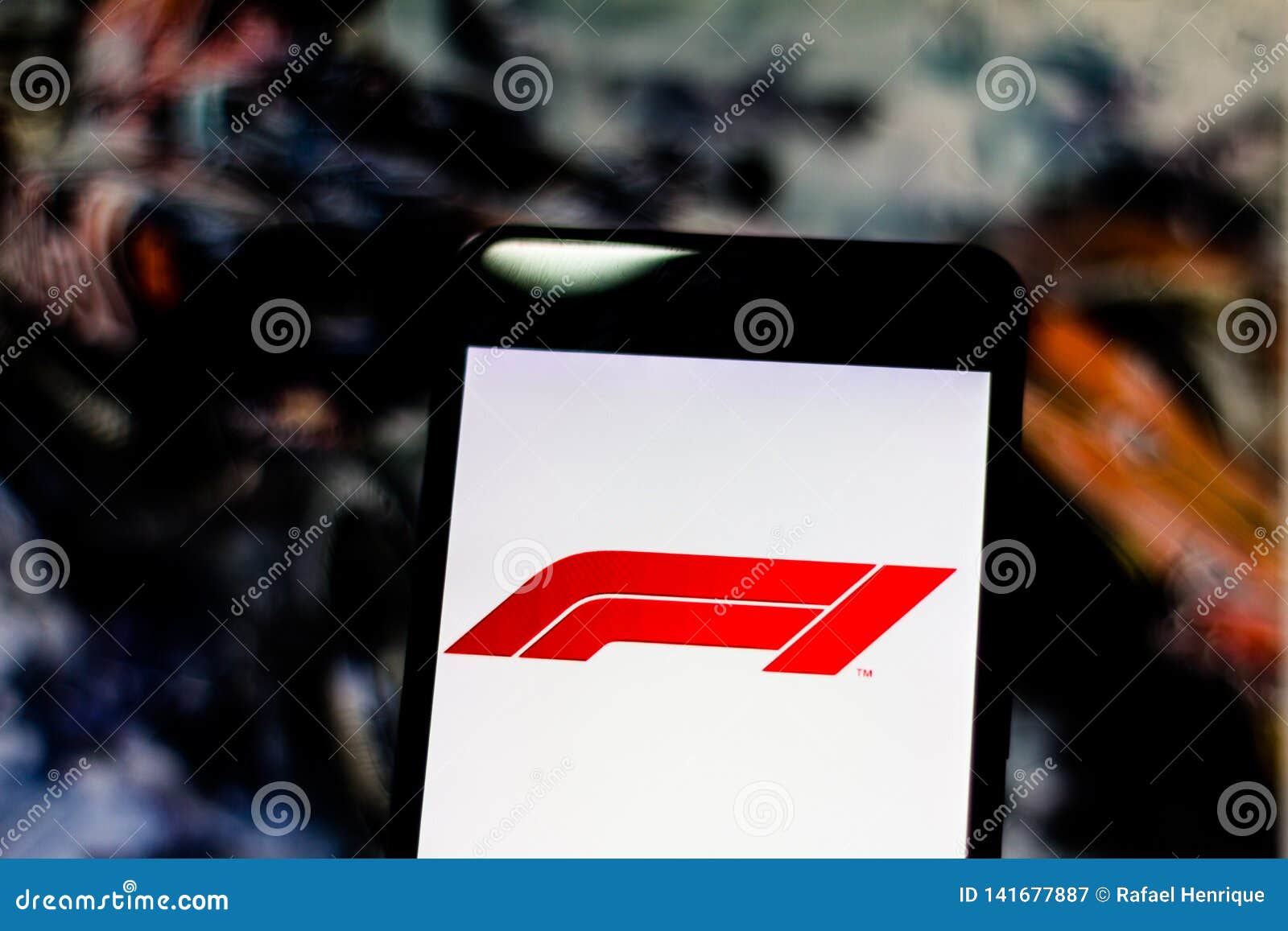 Official F1 FIA Formula 1 Logo on the Mobile Device Screen. Logo F1 Grand  Prix Icon Logotype World Championship Editorial Photography - Image of  blur, concept: 141677887