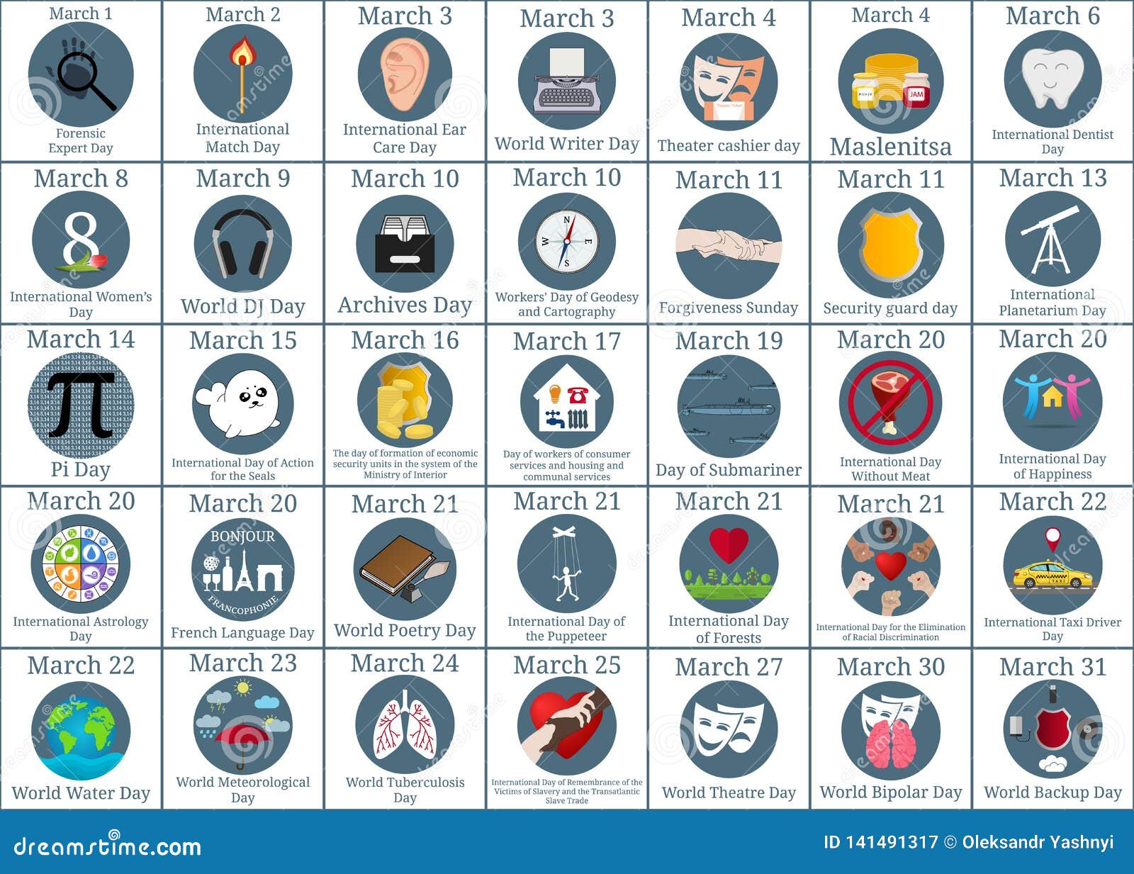 March Holiday Calendar 35 March Events World International March Holiday Calendar 35 March Events World International
