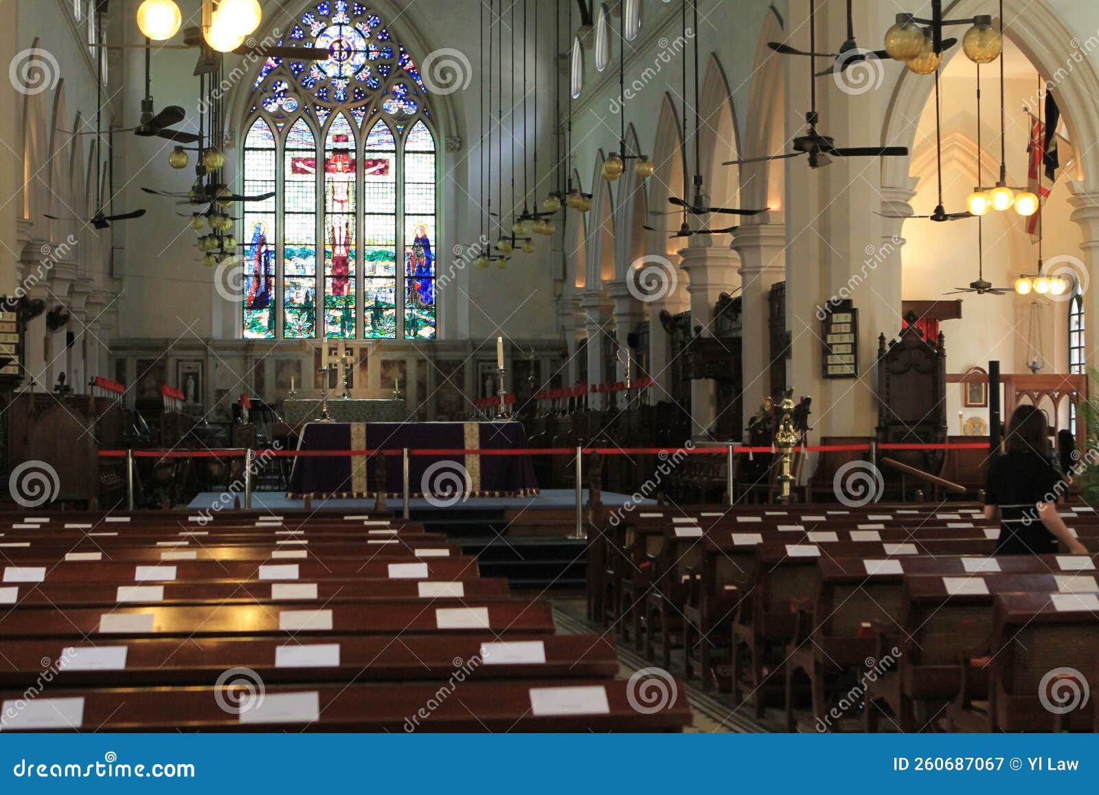 Interior of St. John S Cathedral, Central, Hong Kong 24 March 2012