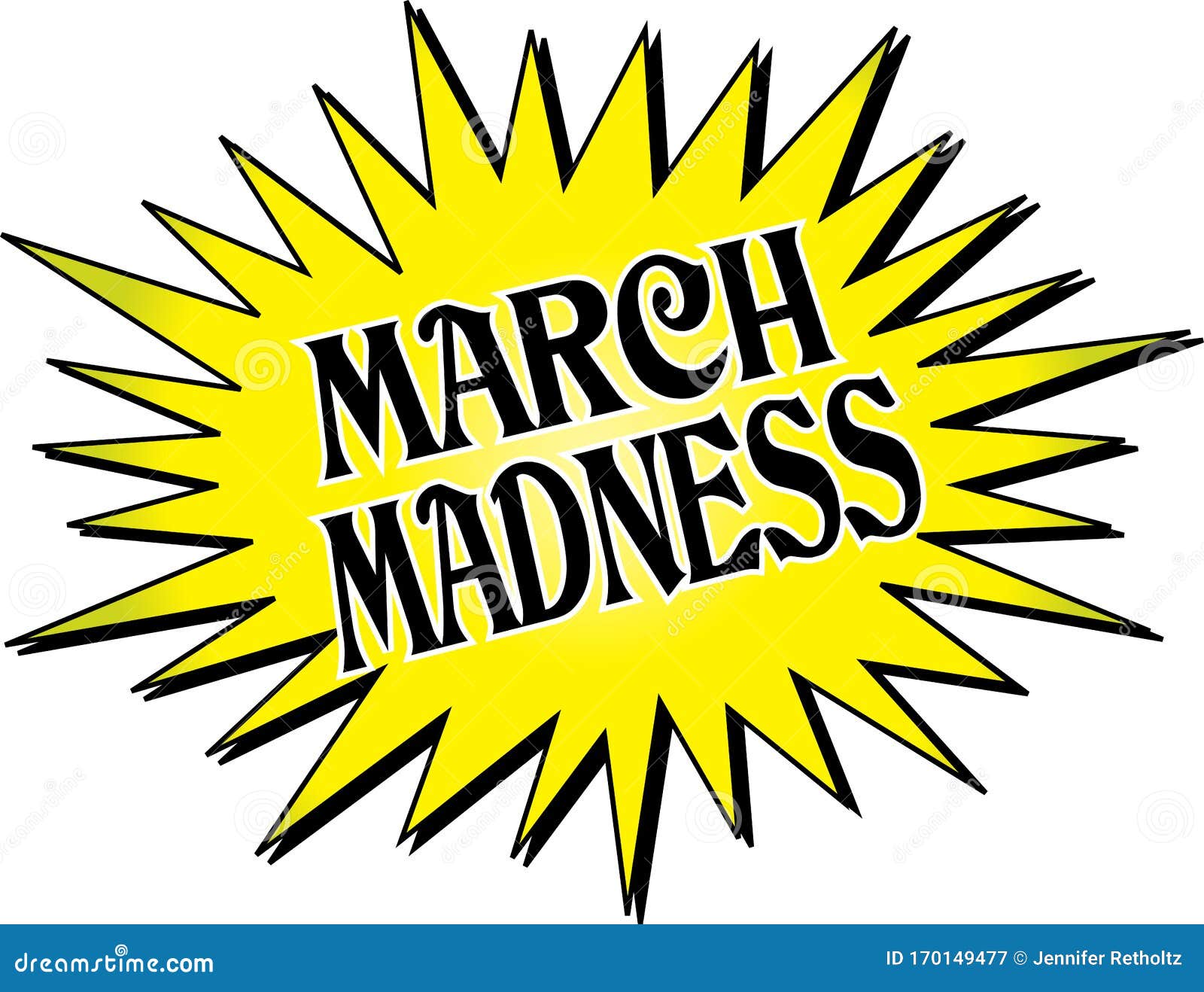 March Madness Stacked 3D Logo Stock Photography | CartoonDealer.com ...