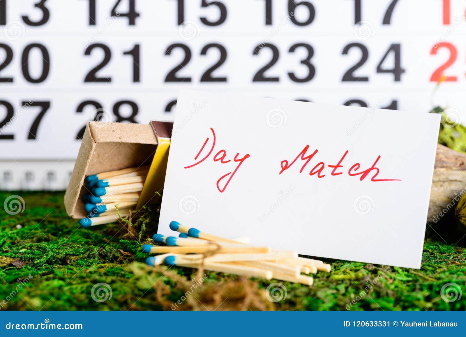 March 2, Match Day on the Calendar Stock Image Image of ablaze, blow