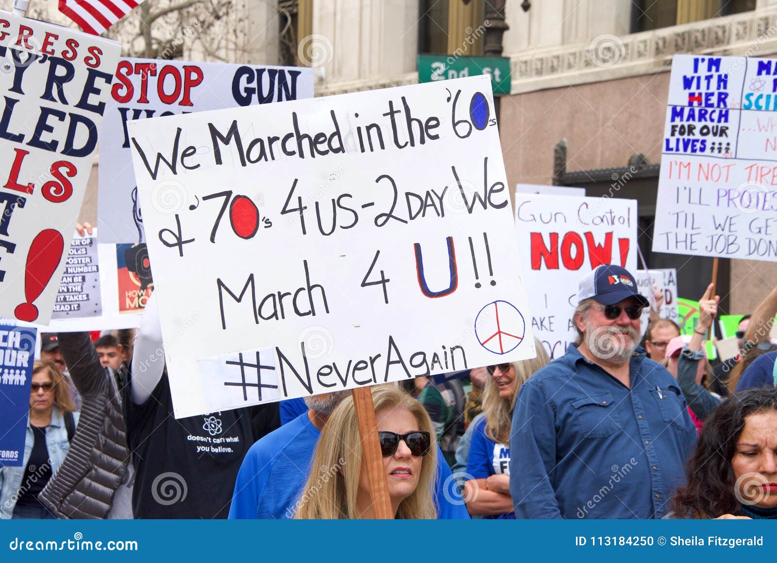 March for Our Lives Los Angeles Event Editorial Image Image of rights