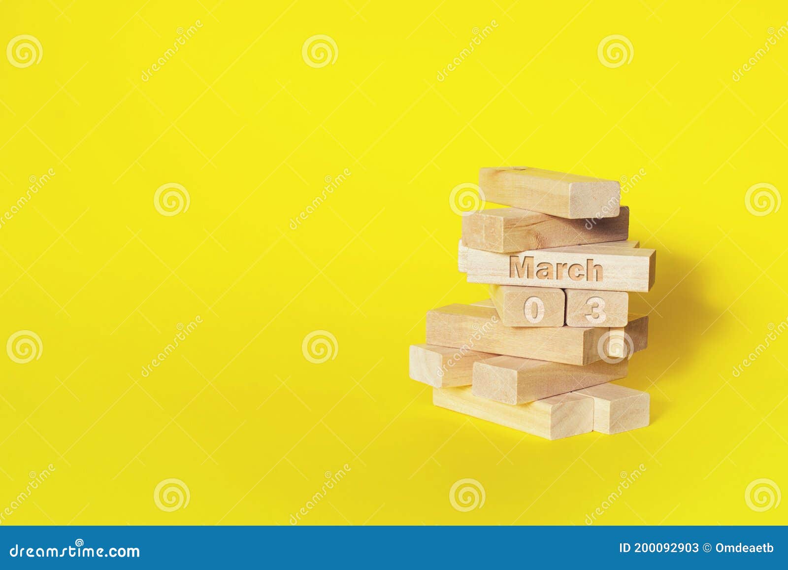 March 3rd. Day 3 of Month, Calendar Date Stock Image Image of