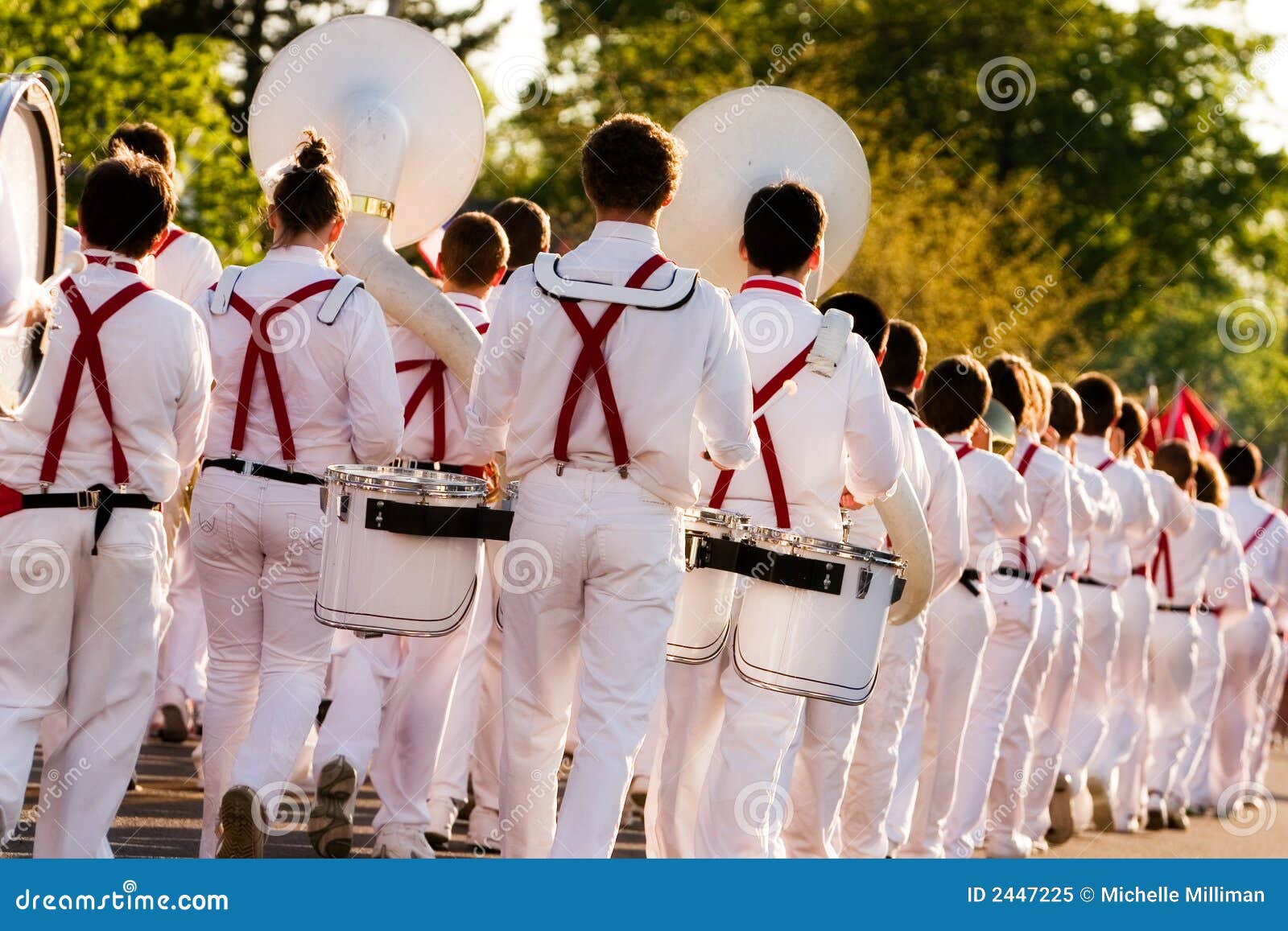 Marching Band stock image. Image of adults, marching, memorial 2447225