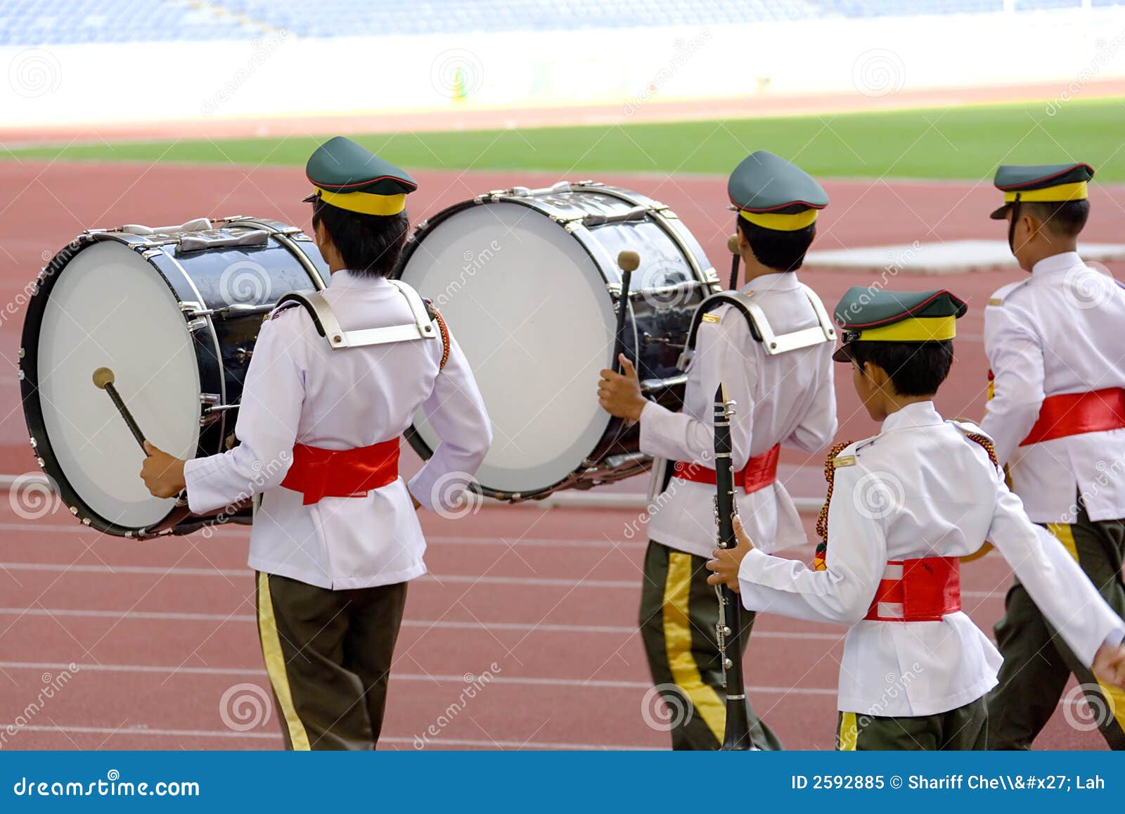 Marching Band stock image. Image of parade, music, instruments 2592885