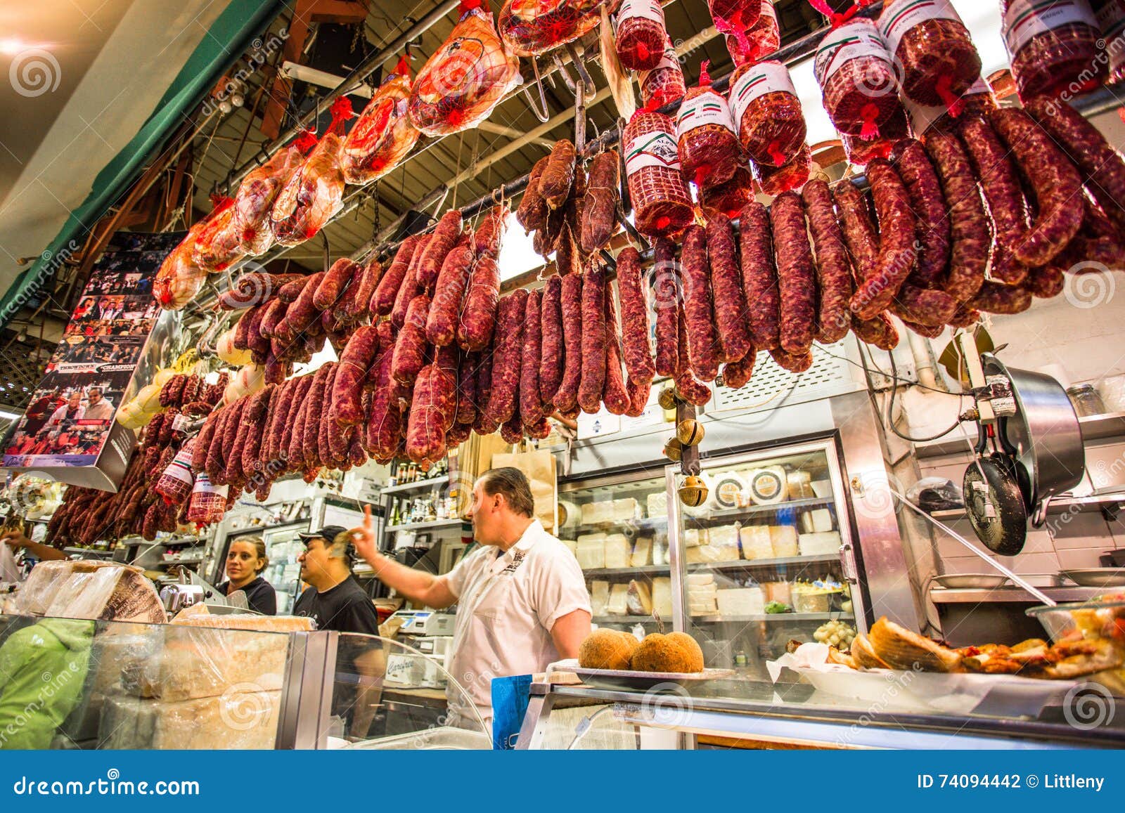 Marché Italien Arthur Ave Bronx NYC Photographie éditorial Image du