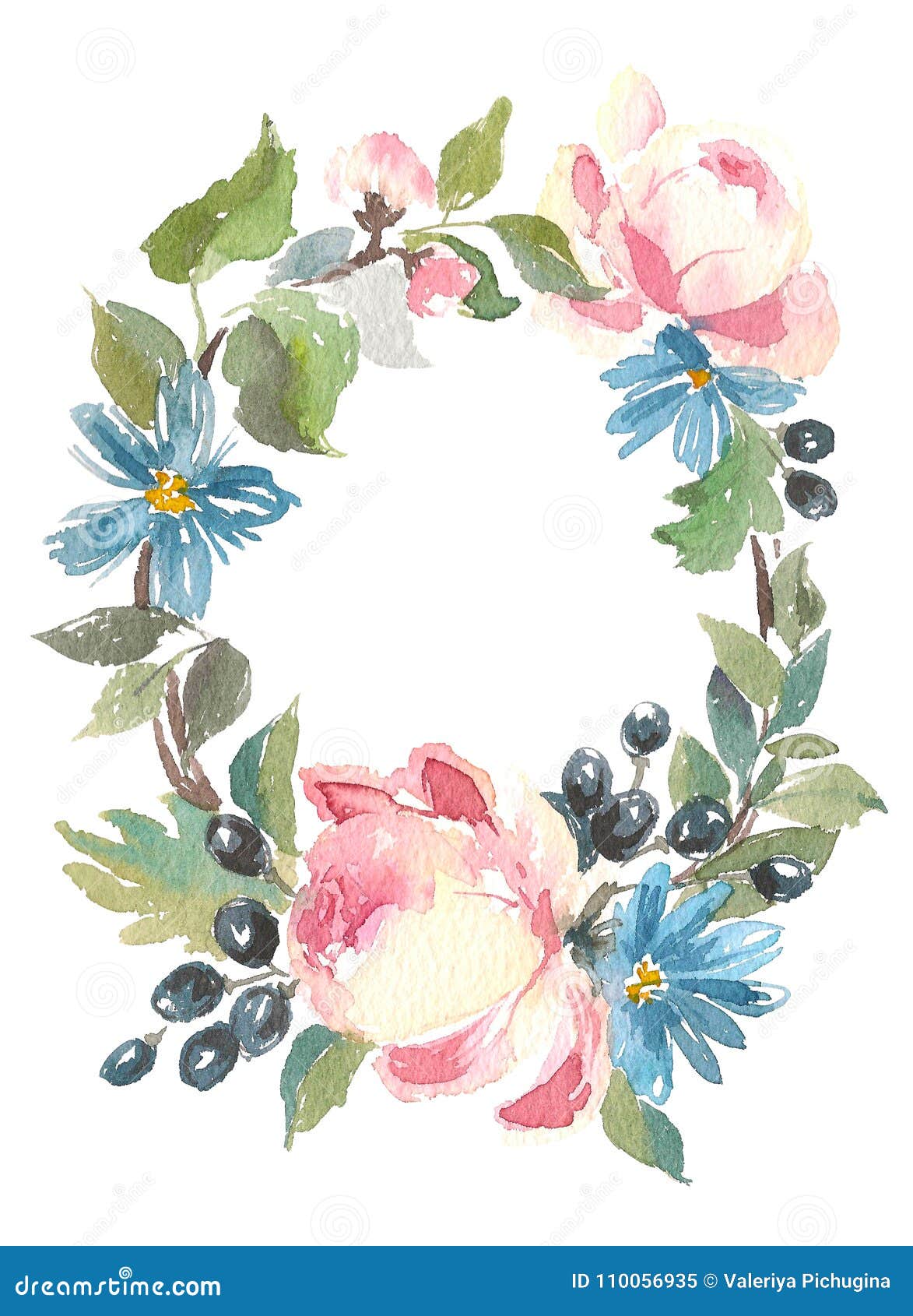 Marco Floral Una Guirnalda De Las Rosas De La Acuarela Perfeccione Para Casarse Invitaciones Y Tarjetas De Cumpleaños Stock de ilustración - Ilustración de fondos, colores: 110056935 Marco Floral Una Guirnalda De Las Rosas De La Acuarela Perfeccione Para Casarse Invitaciones Y Tarjetas De Cumpleaños Stock de ilustración - Ilustración de fondos, colores: 110056935