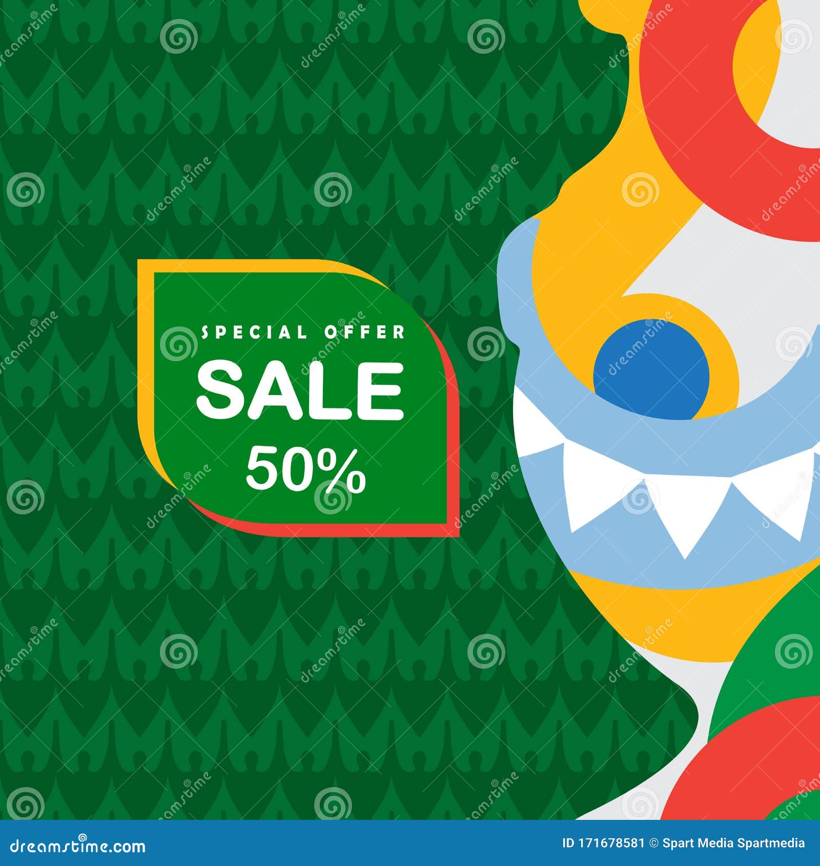 Sale Banner 2020 Abstract Conmebol Copa America Colombia Argentina