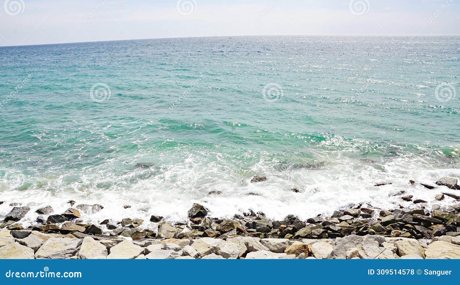 maresme coast in the province of barcelona