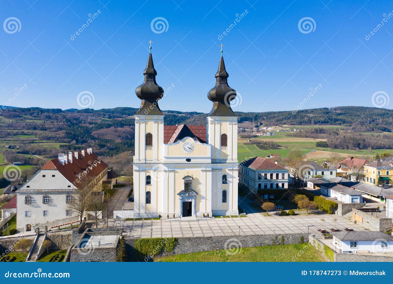 maria taferl basilica in nibelungengau, lower austria