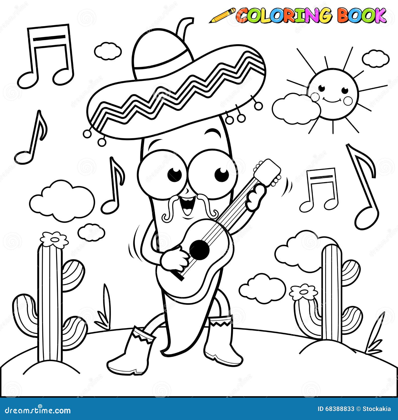 jalapeno coloring pages - photo #30