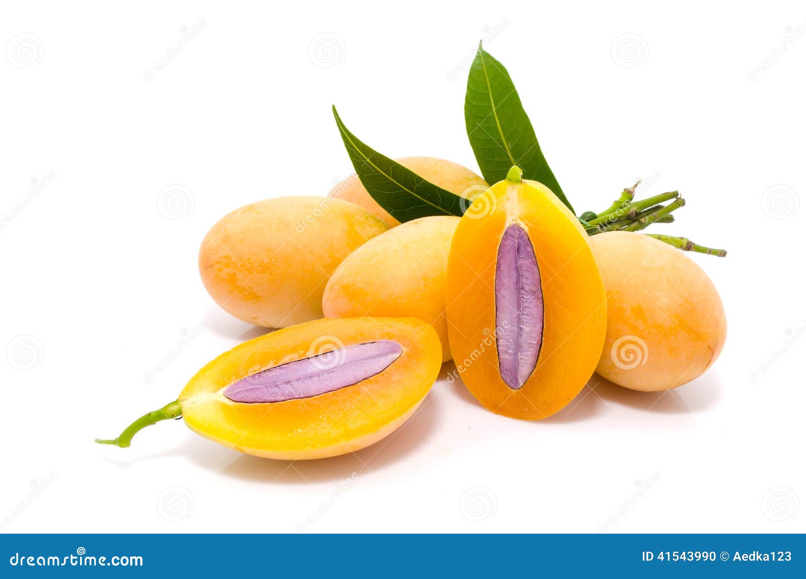 Marian Plum or Maprang (thai Fruit) Stock Photo Image of gourmet