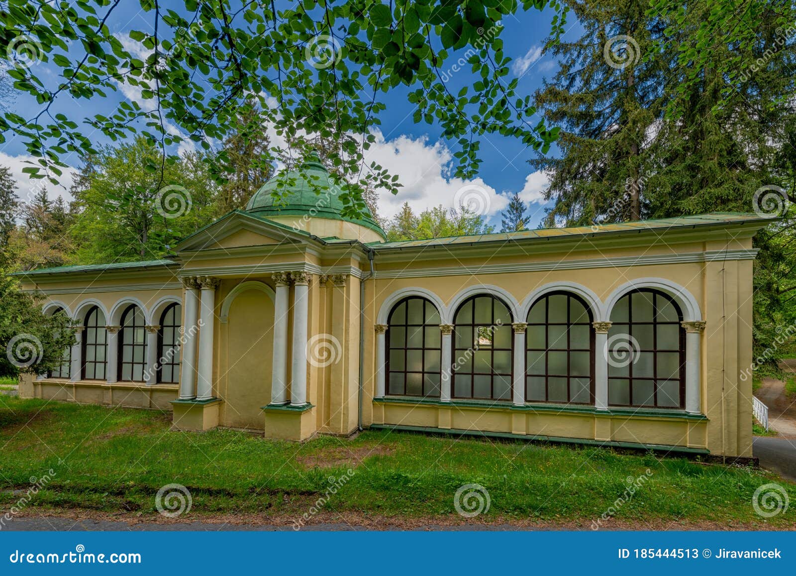 marianske lazne: forest spring pavilion