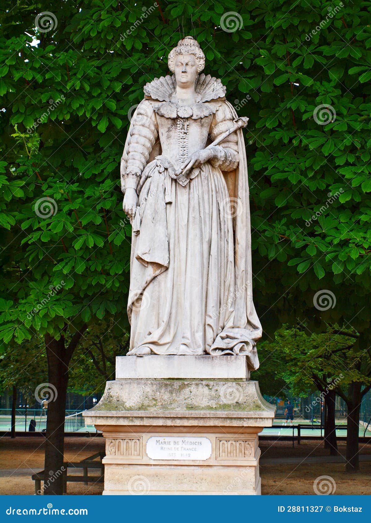 Marie De Medicis. Reine De Francia. Imagen de archivo Imagen de