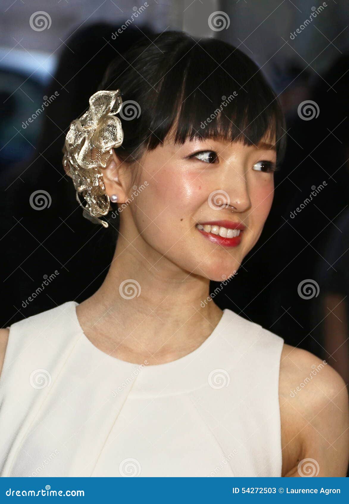 Marie Kondo Arrives an der 2015 Gala der Zeit-100 Redaktionelles Stockfoto