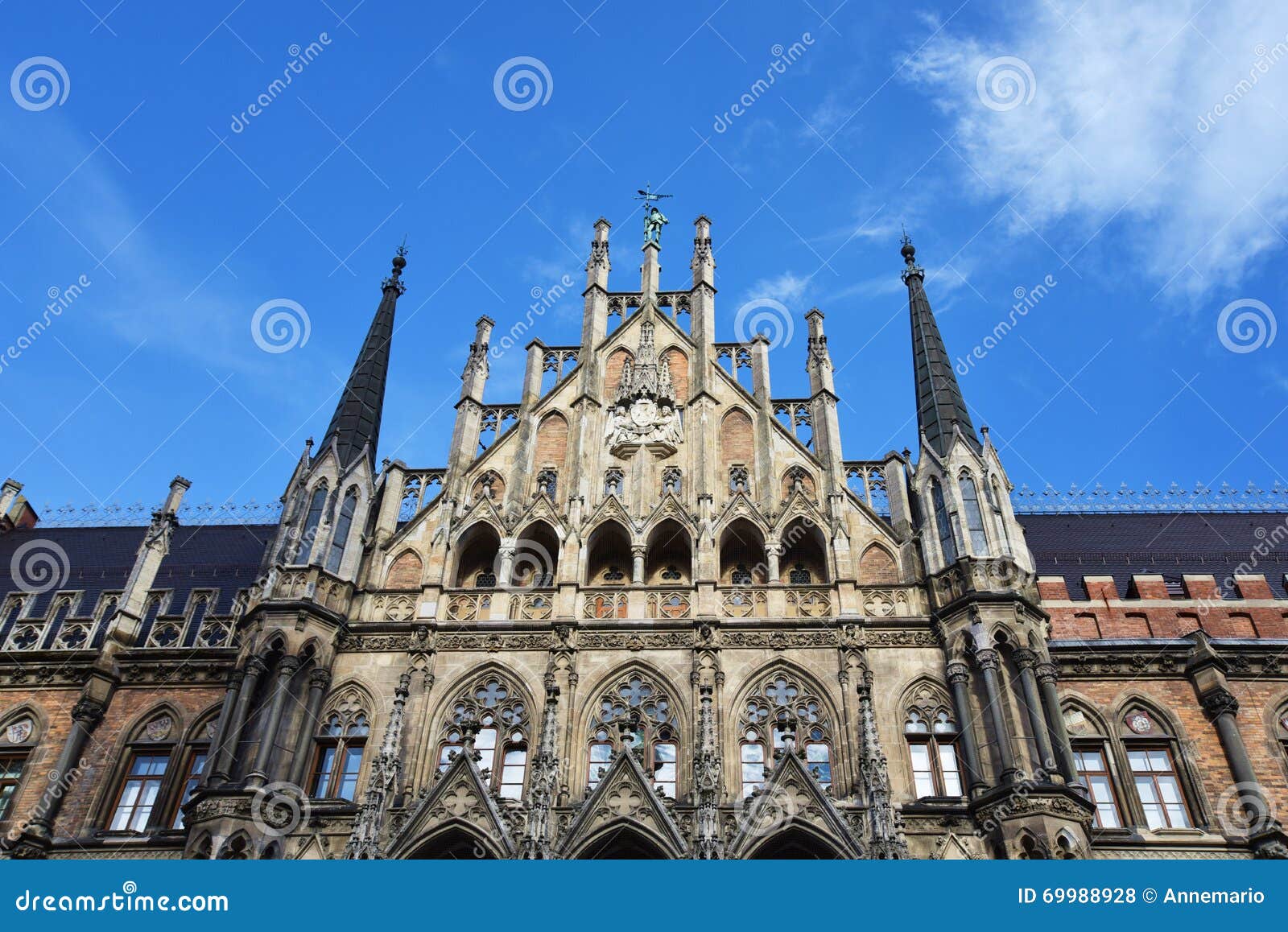 Marienplatz Munich stock photo. Image of rathaus, historic 69988928