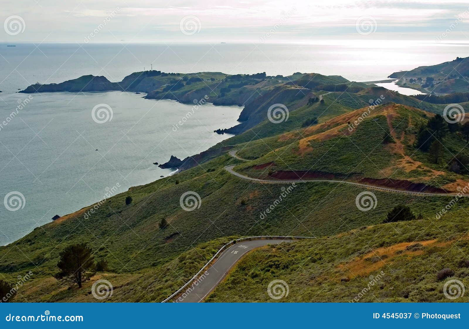 marin county coast, california