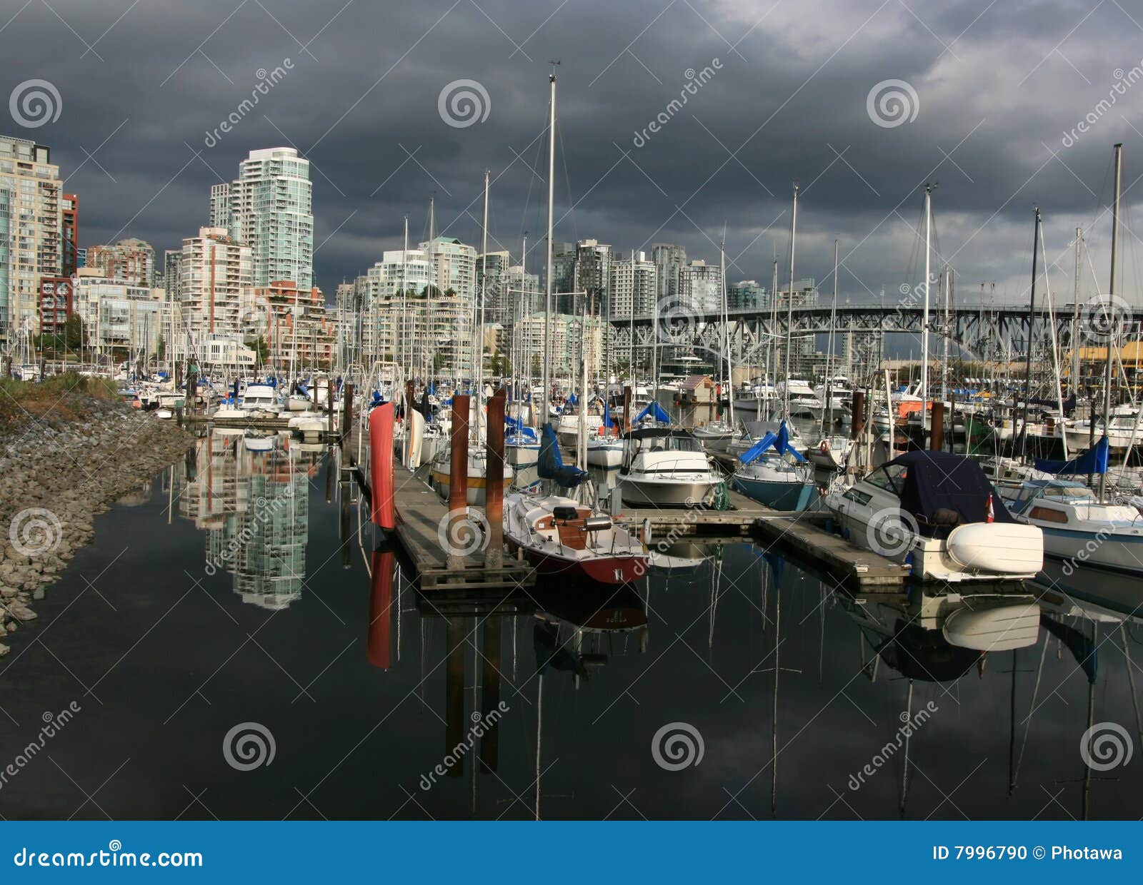 marina in false creek