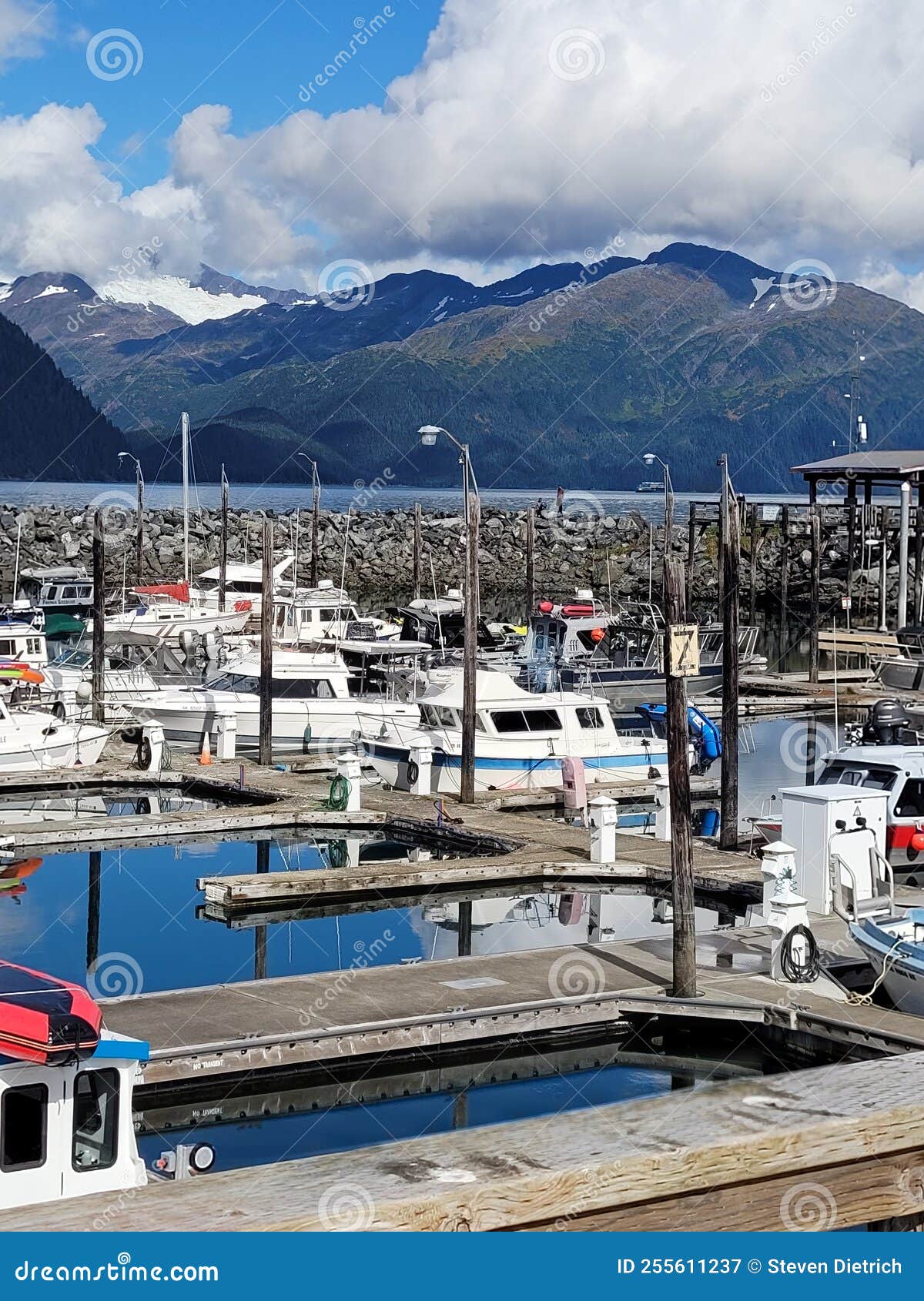 Marina & Harbor of Whittier, Alaska, September 2022 Editorial