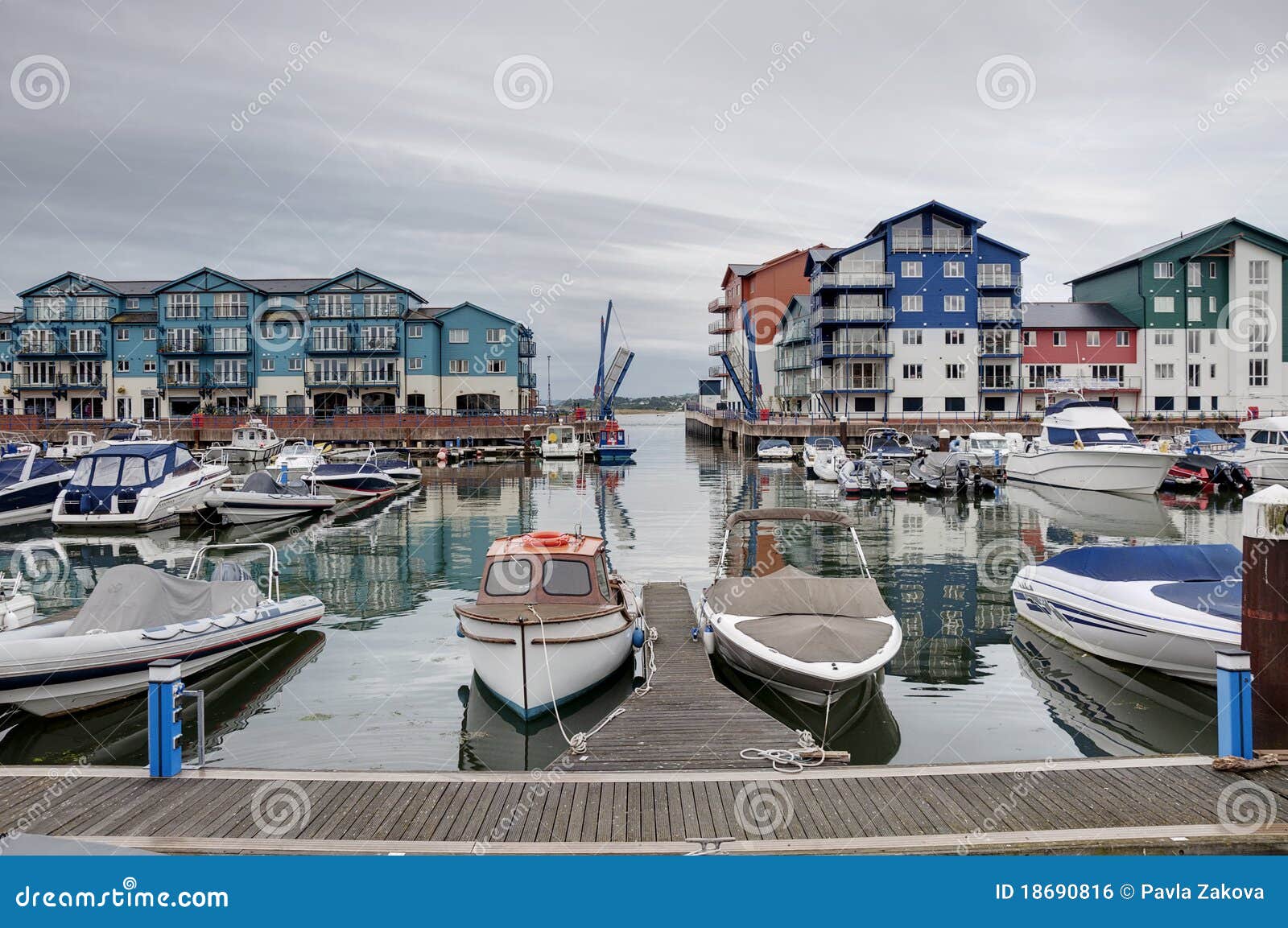 Marina Houses and Apartments Stock Photo Image of harbour, britain