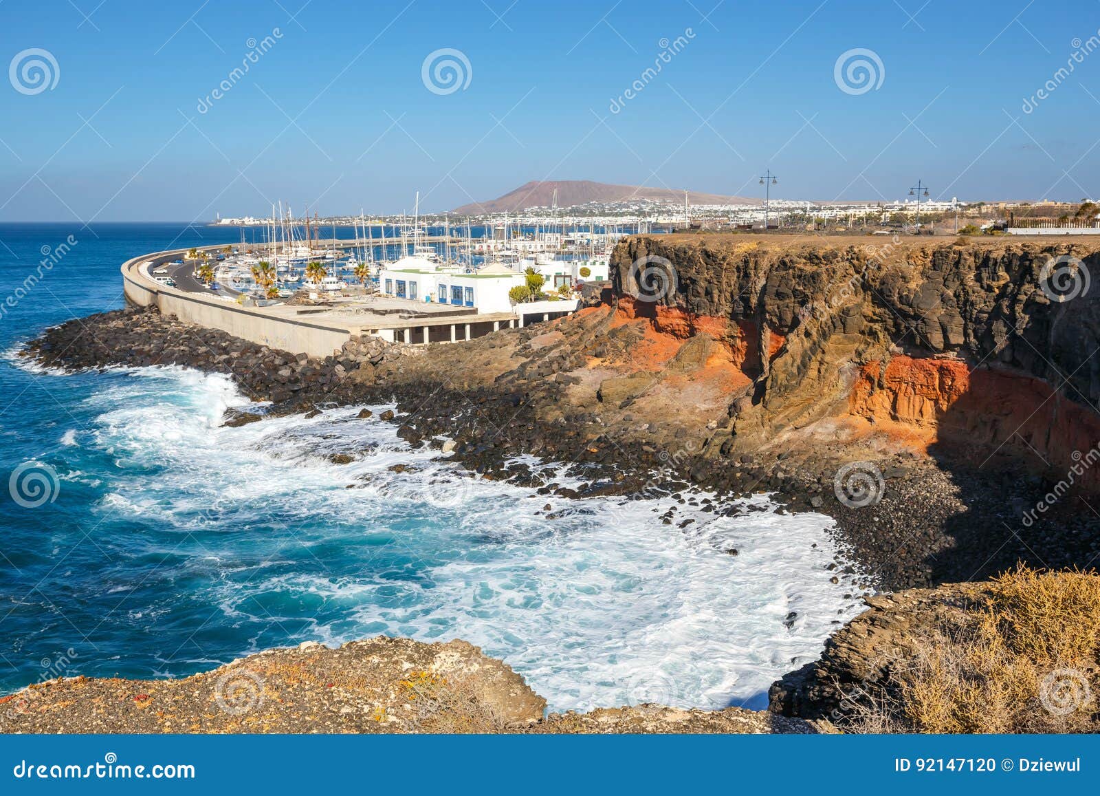 marina rubicon in playa blanca, lanzarote