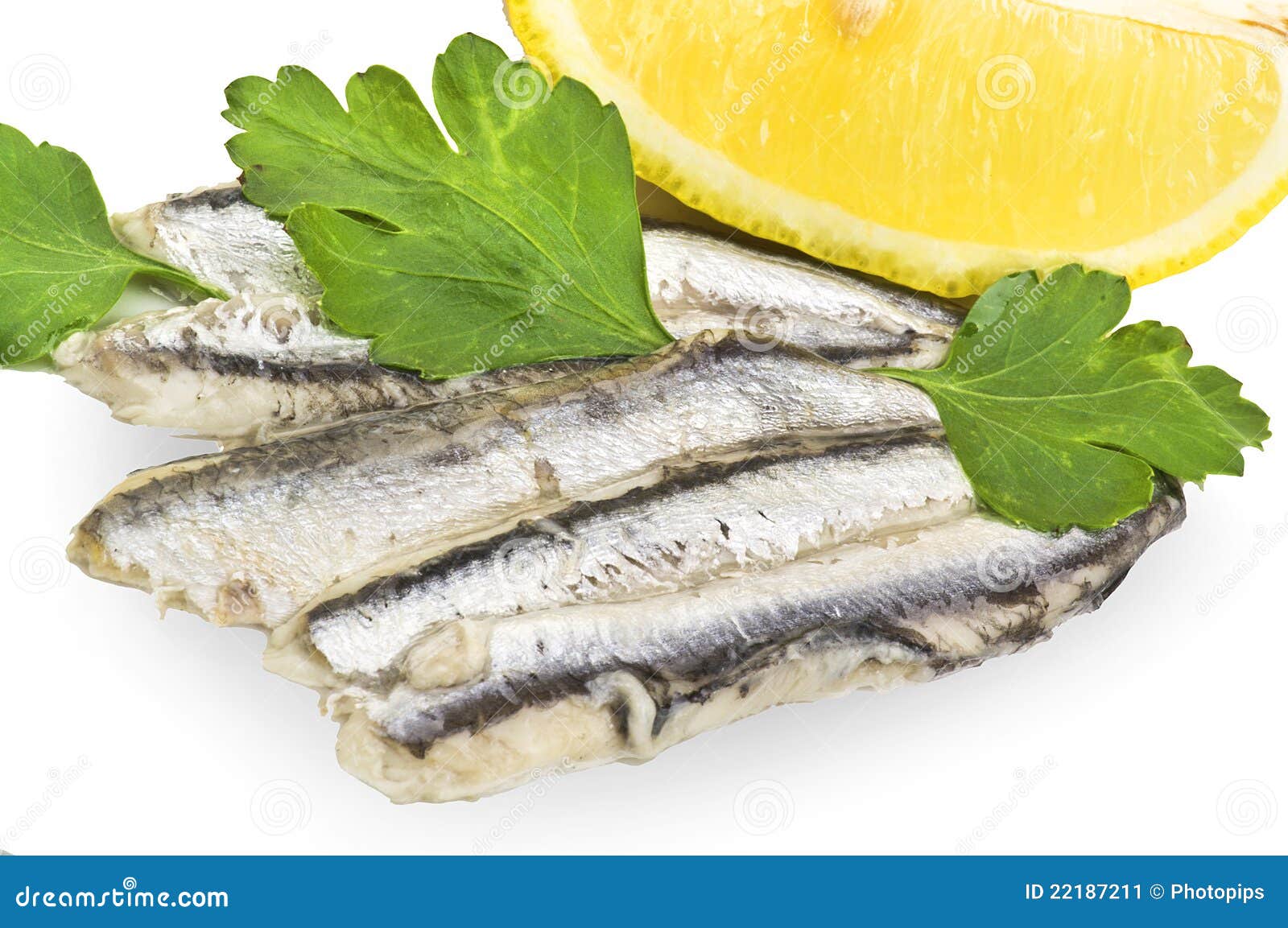 Marinated Anchovies stock image. Image of blue, olive 22187211