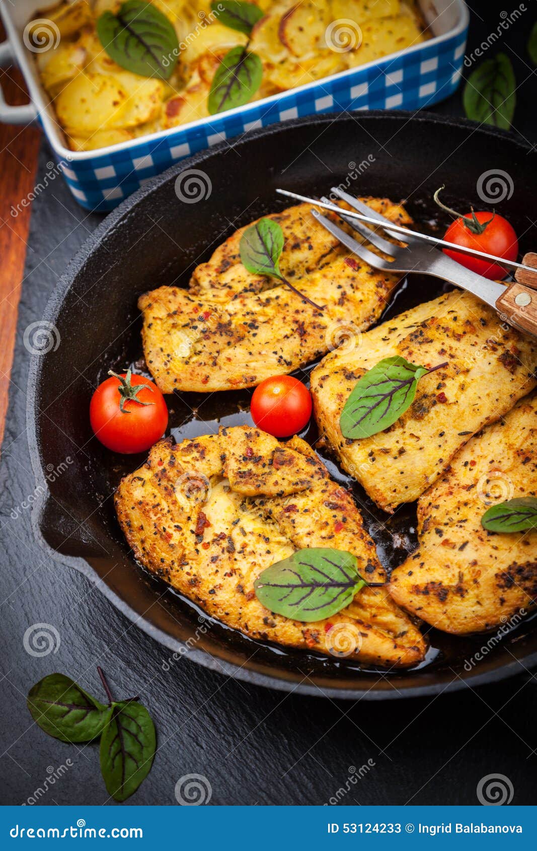 Marinated chicken breast stock image. Image of carrot 53124233