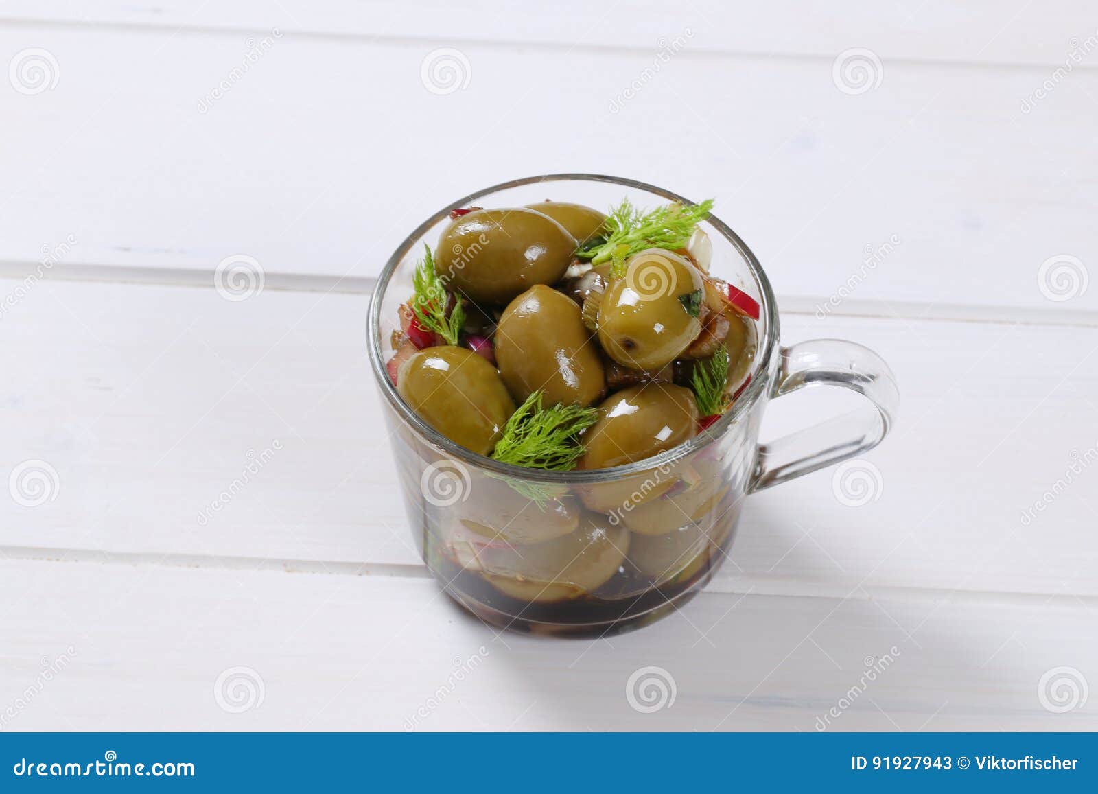 Marinated green olives stock image. Image of starter 91927943