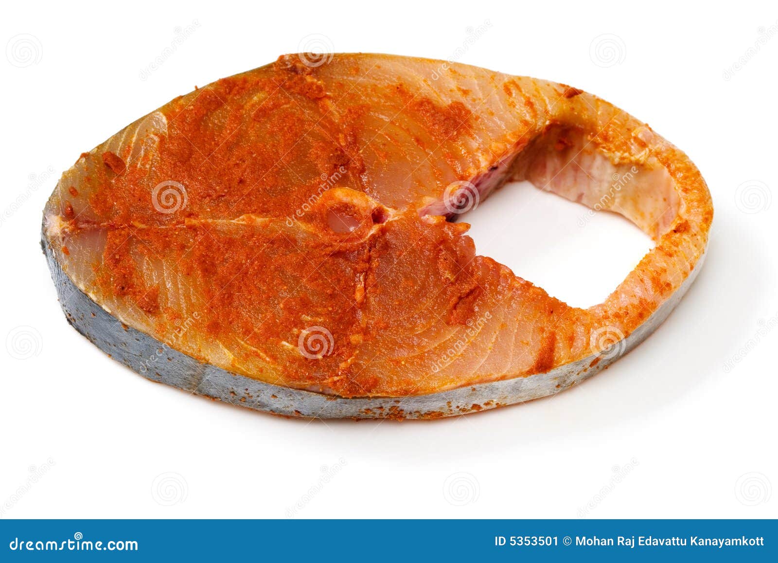 Marinated Seer fish stock image. Image of seer, isolated 5353501
