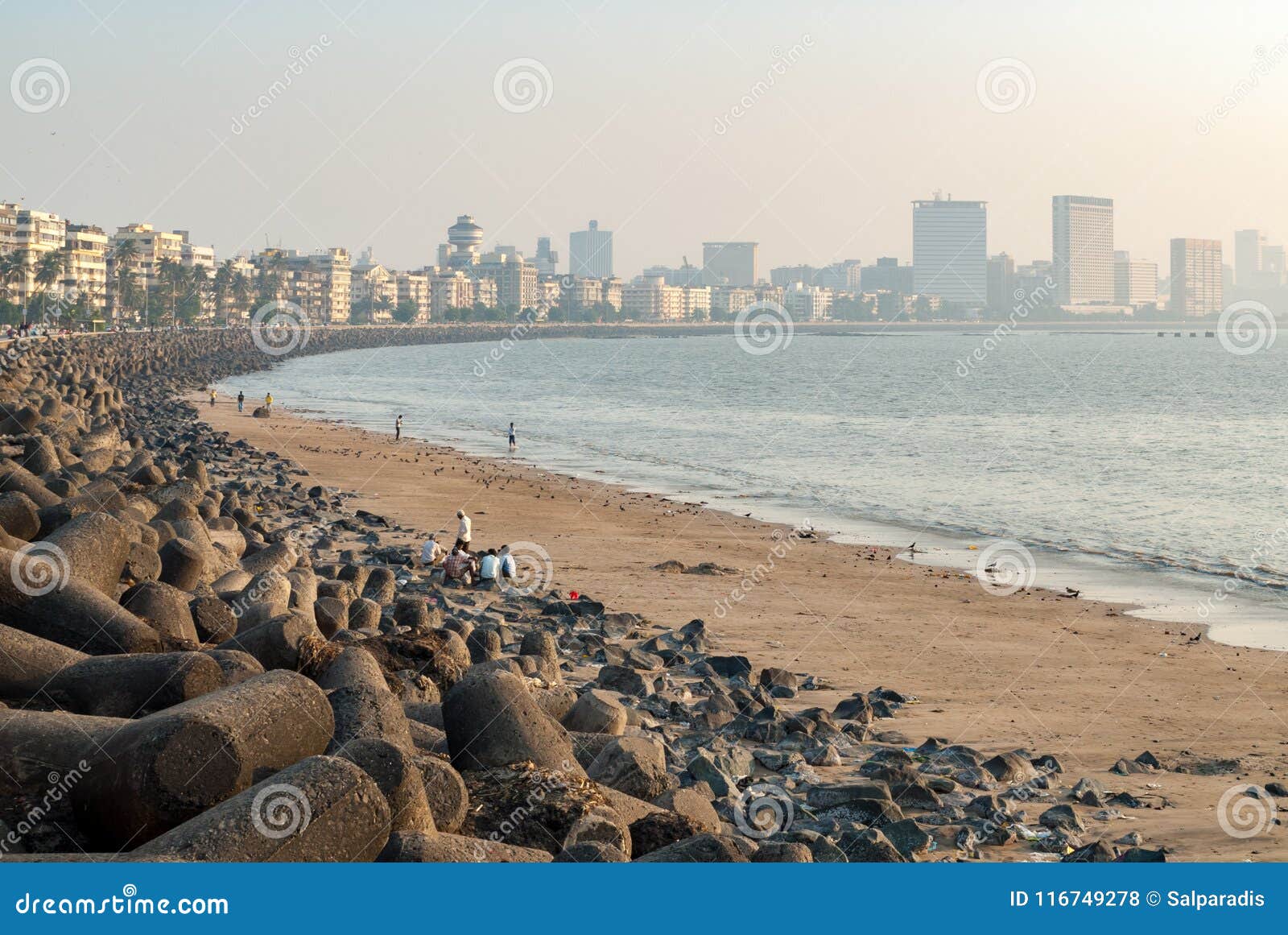 Marine drive stock photo. Image of skyline, beach, view 116749278