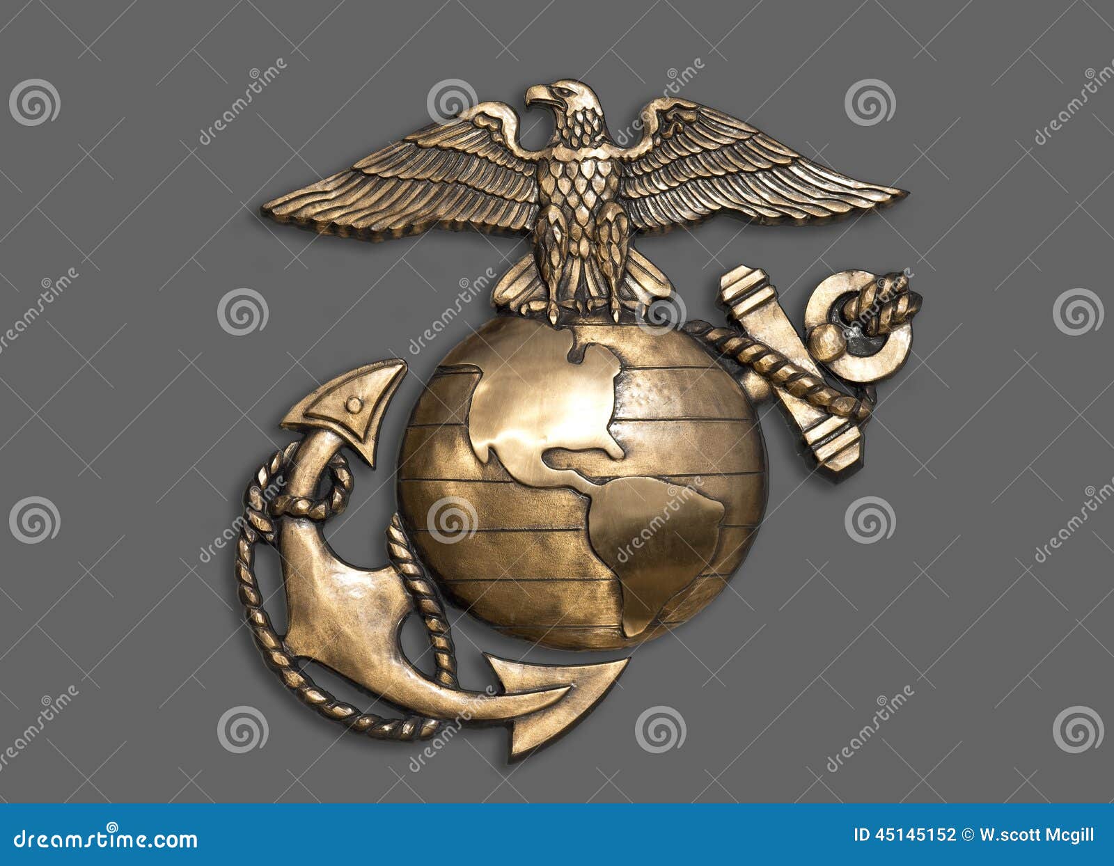 marine eagle ,globe and anchor.