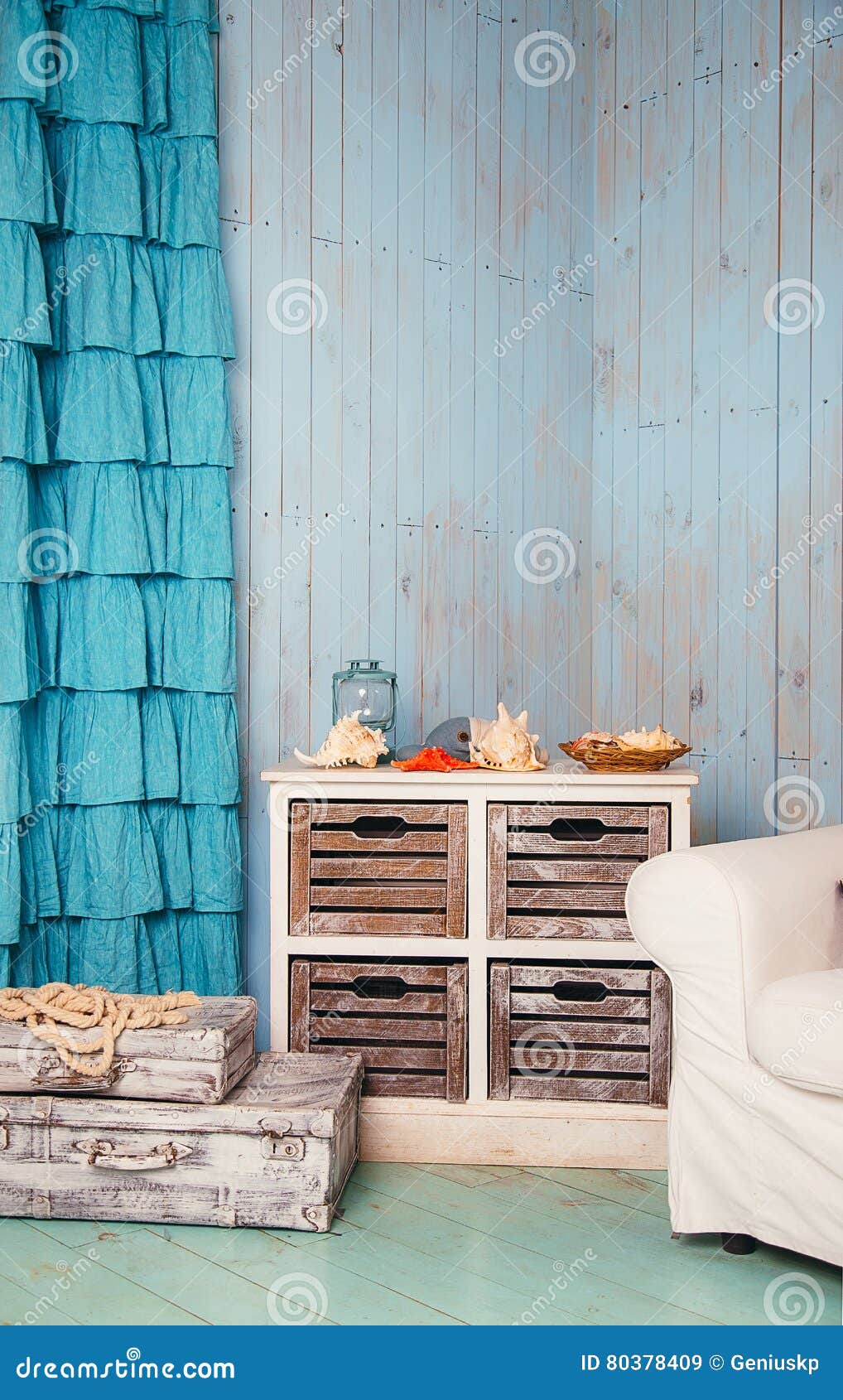 Marine interior stock image. Image of items, collection 80378409