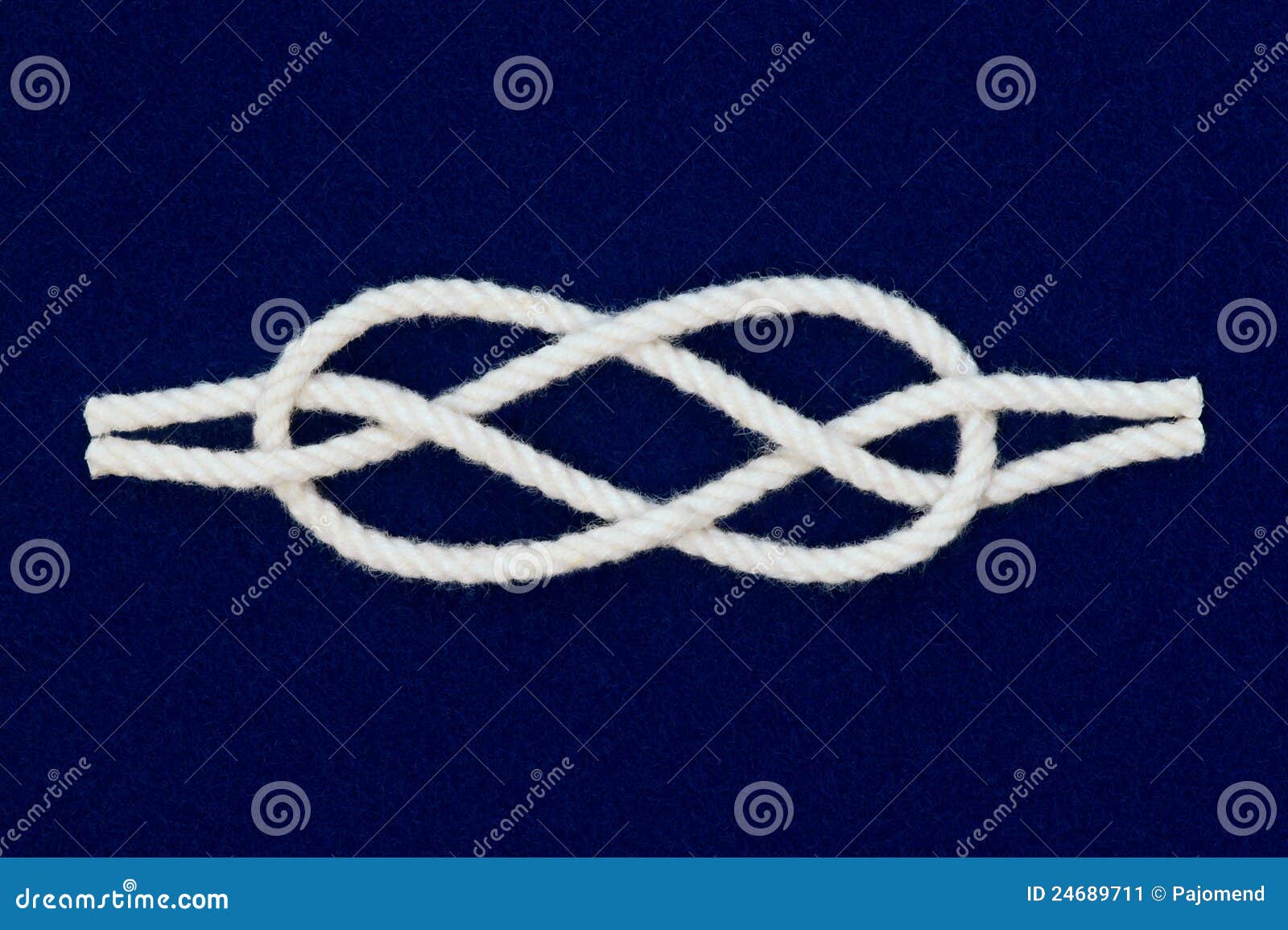 Marine knot stock image. Image of loop, curve, mooring 24689711