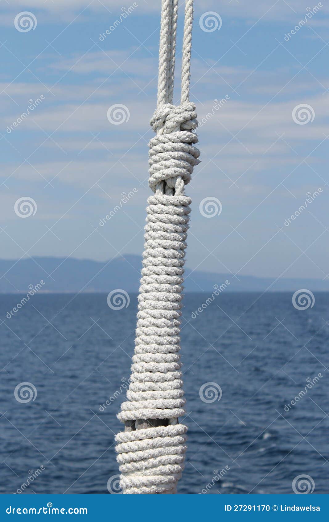 Marine knot stock photo. Image of bind, agreement, organization 27291170