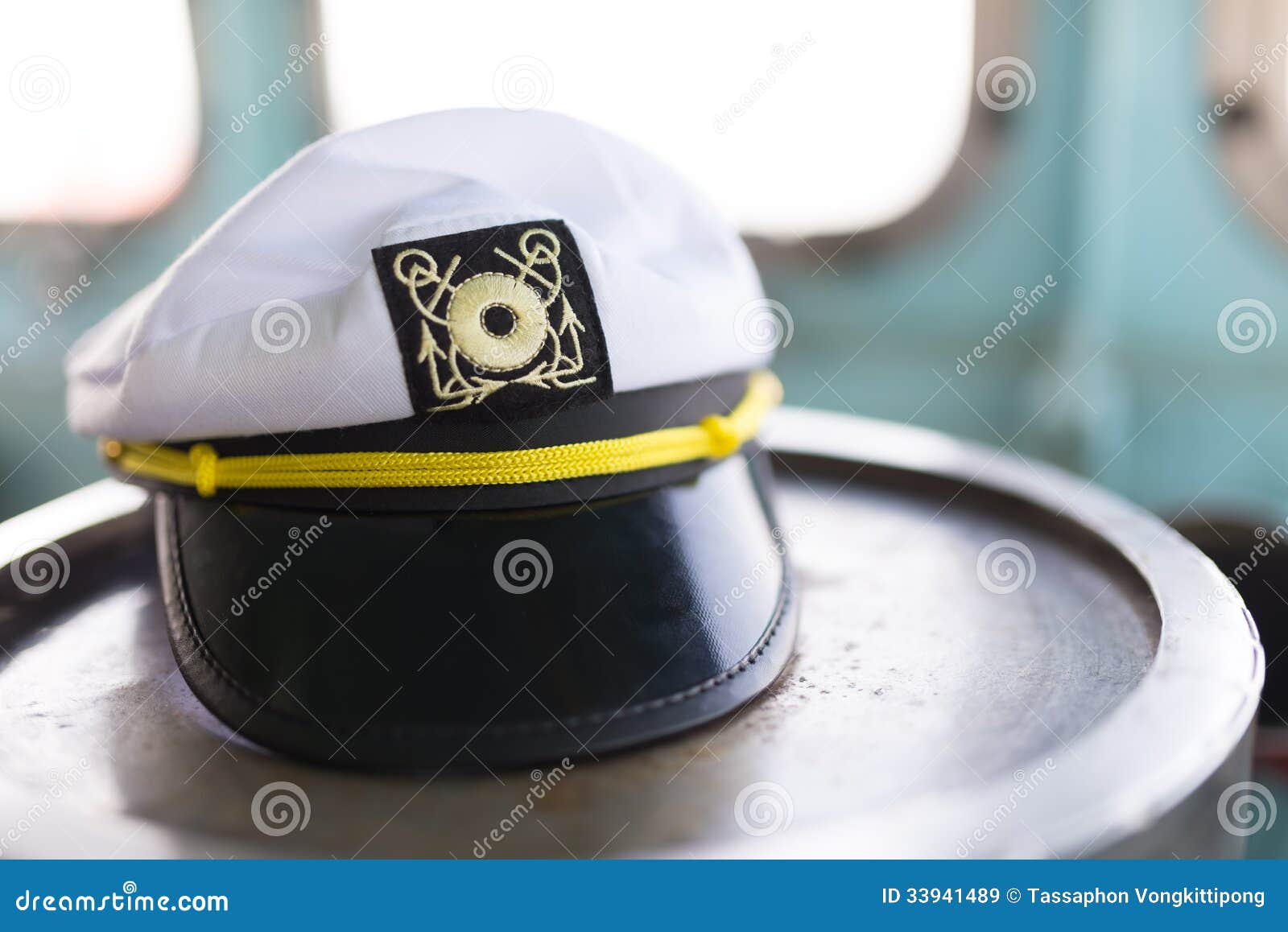 Marine sailor hat stock image. Image of officer, shipmaster 33941489