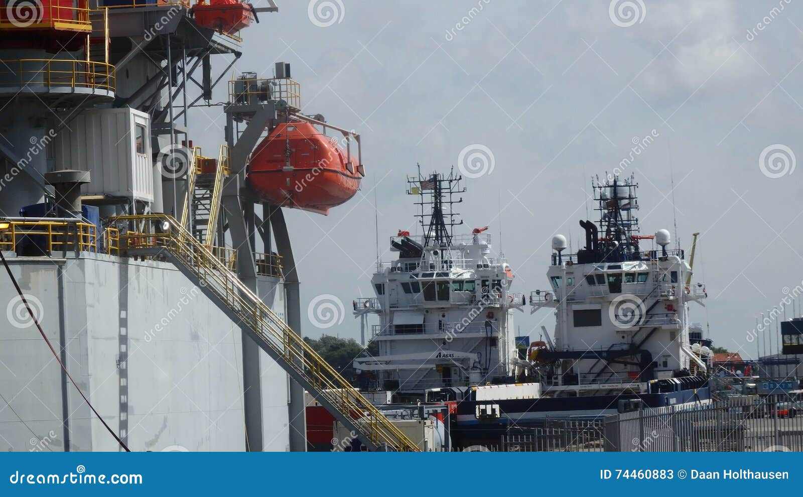 Marine Supply vessel editorial stock photo. Image of offshore 74460883