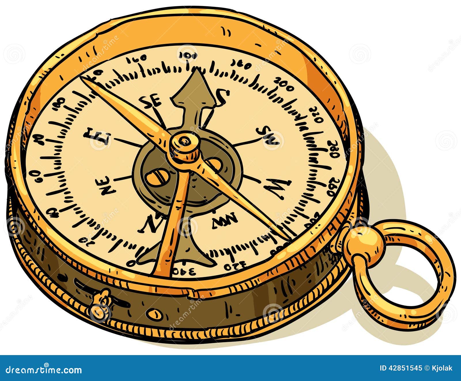Marine theme, compass stock vector. Illustration of circle 42851545
