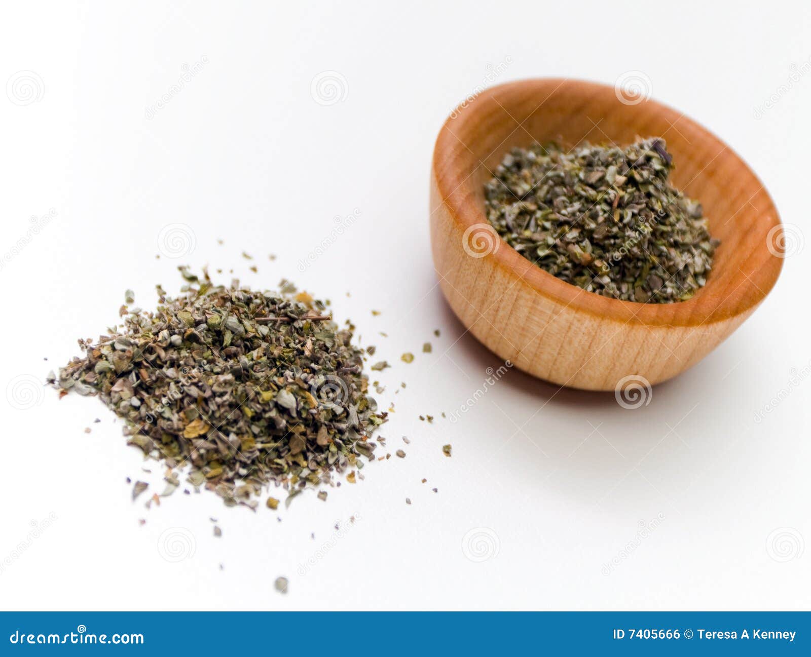 Marjoram stock photo. Image of flavors, tiny, flavoring 7405666