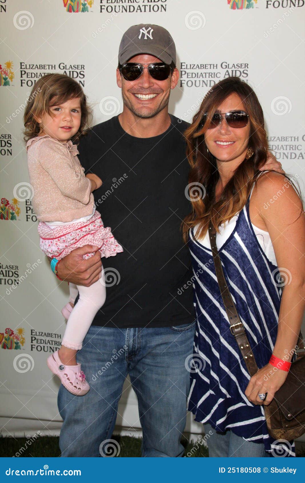 Mark Deklin and Family at the Elizabeth Glaser Foundation S Editorial ...