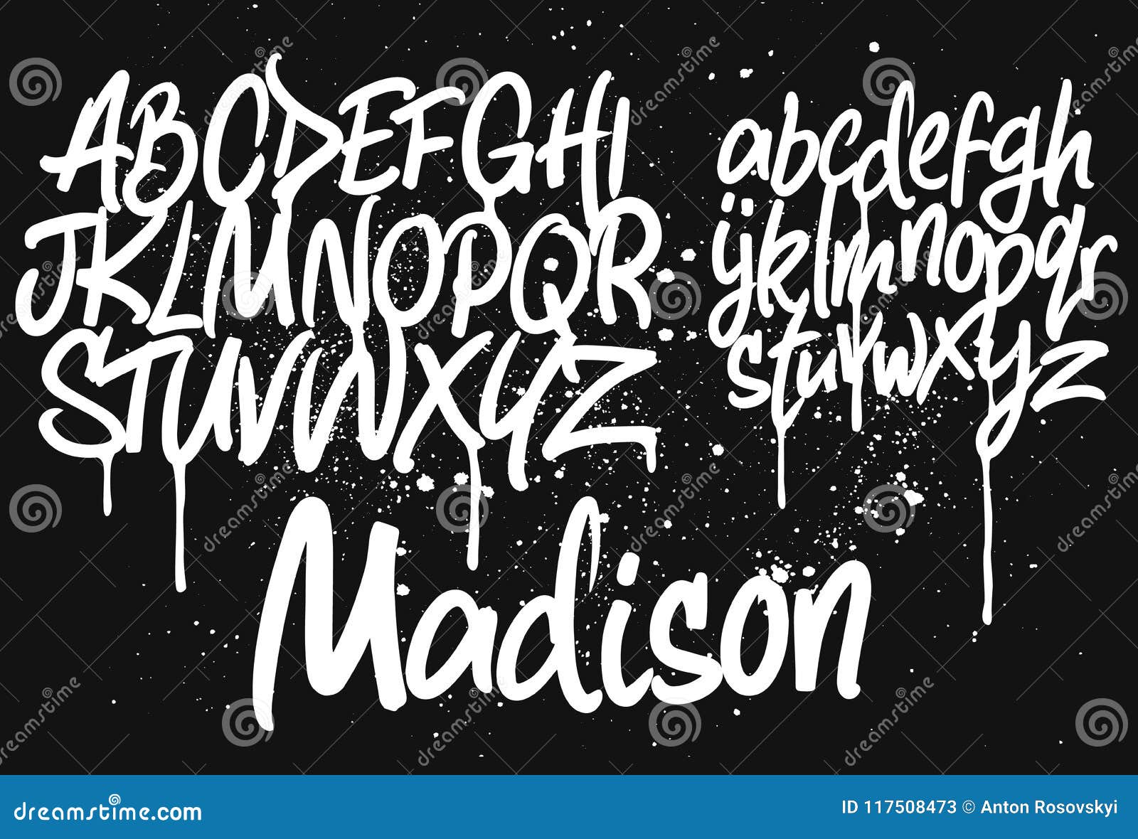 marker graffiti font