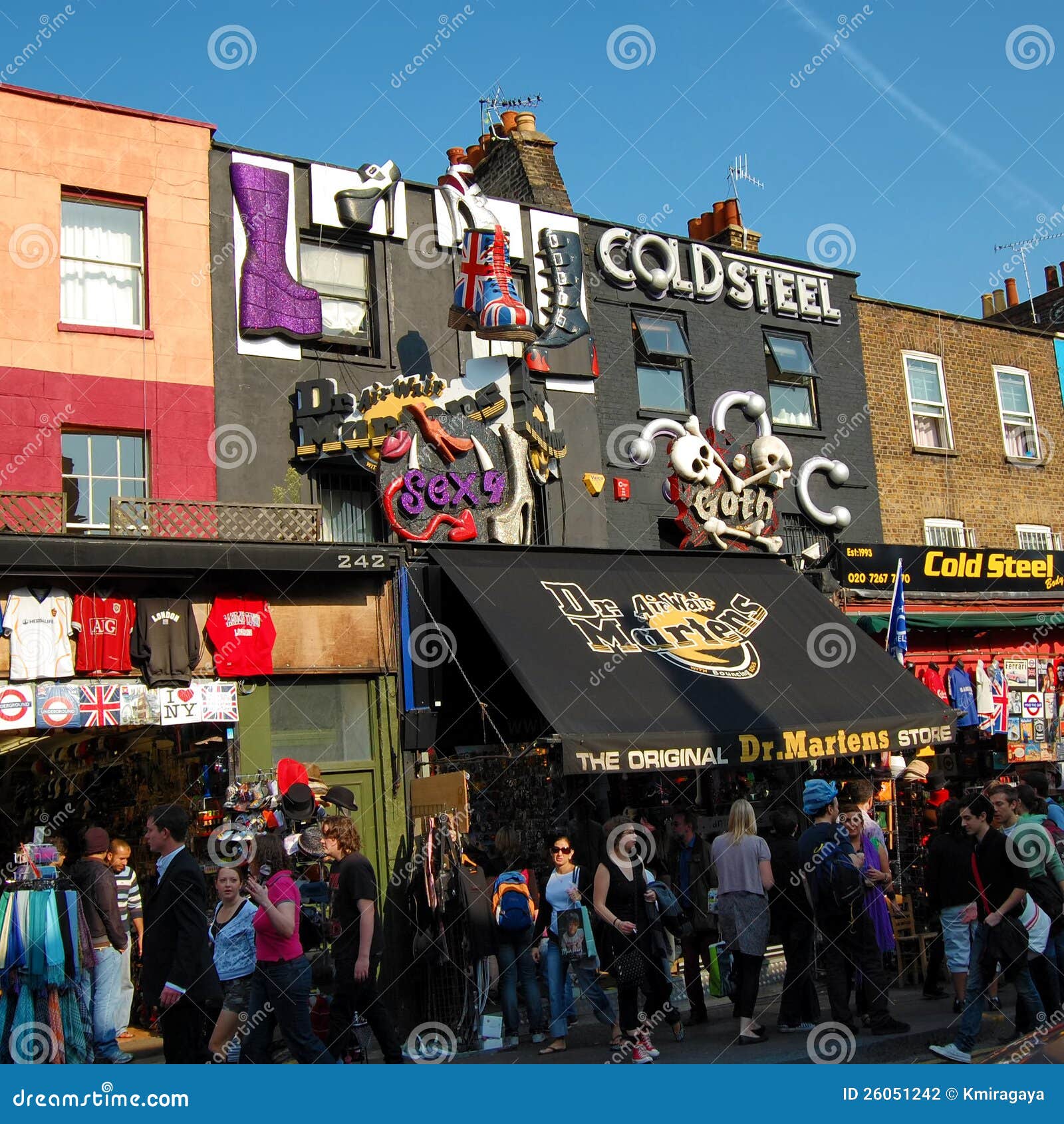 The Market at Camden Town in London Editorial Photography - Image of ...