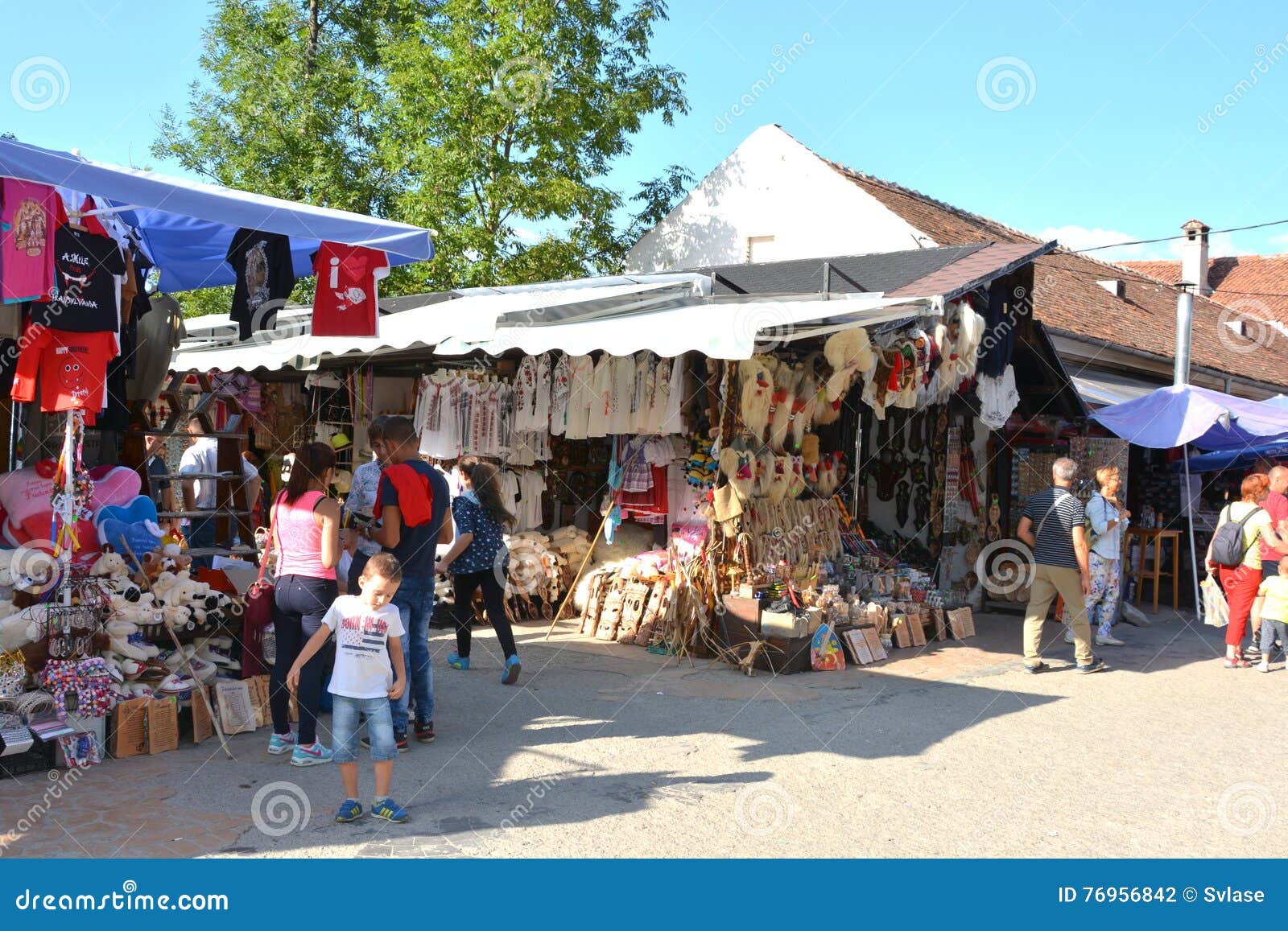 Bran, Romania (Outdoor Market Stock Photo - Alamy