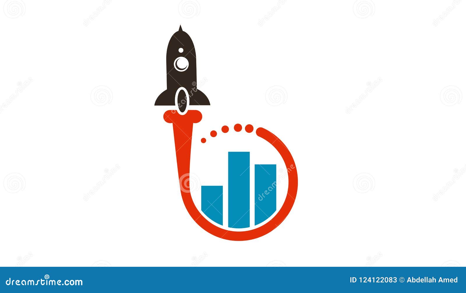 Market Up Logo Symbol Design Illustration Stock Vector Illustration