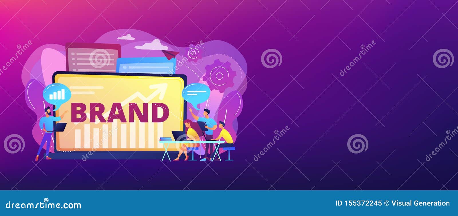 Branded Workshop Concept Banner Header Stock Vector - Illustration of