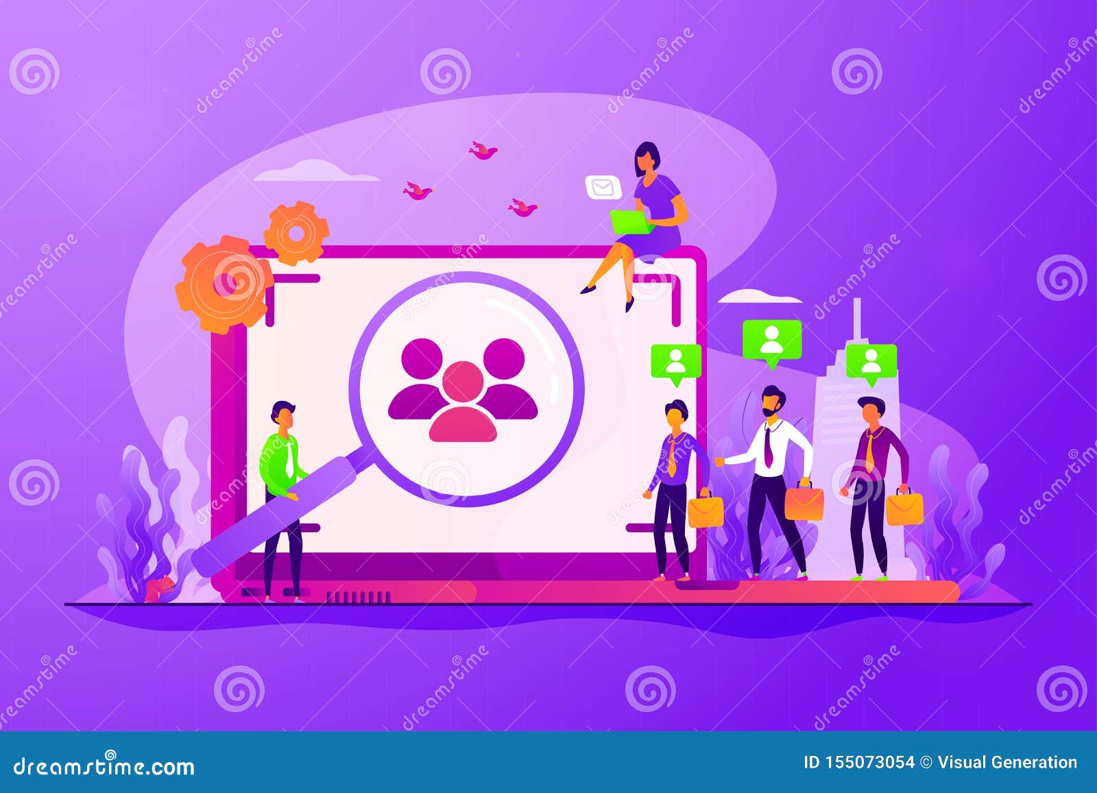 Target Audience Concept Vector Illustration Stock Vector - Illustration of character, narrative: 155073054 Target Audience Concept Vector Illustration Stock Vector - Illustration of character, narrative: 155073054
